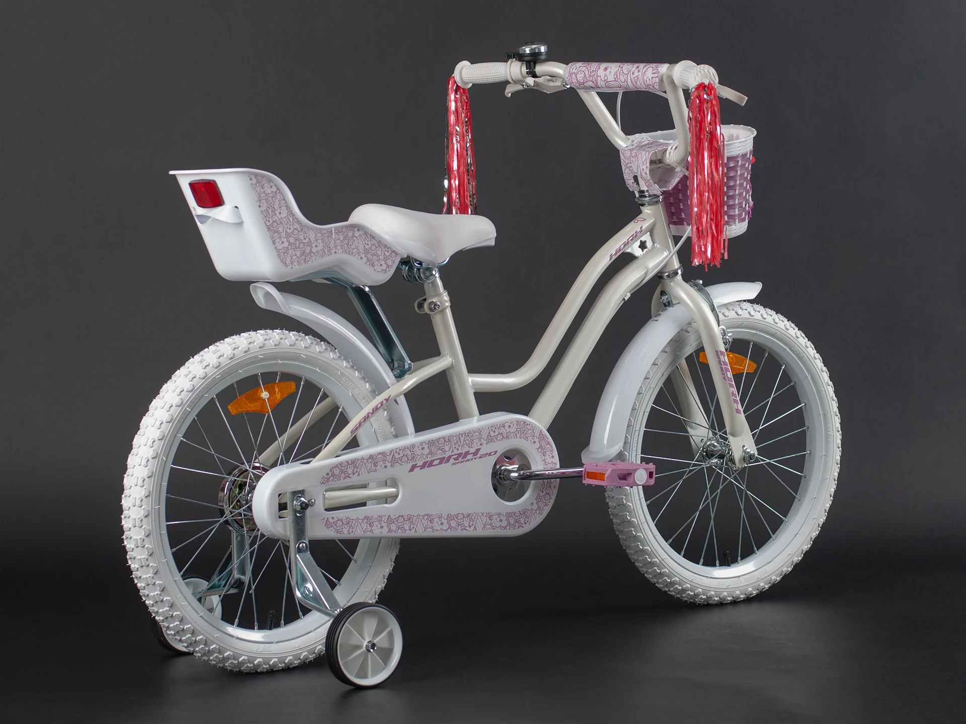 Велосипед HORH SANDY 18" (2024) Ivory-Purple - миниатюра 3