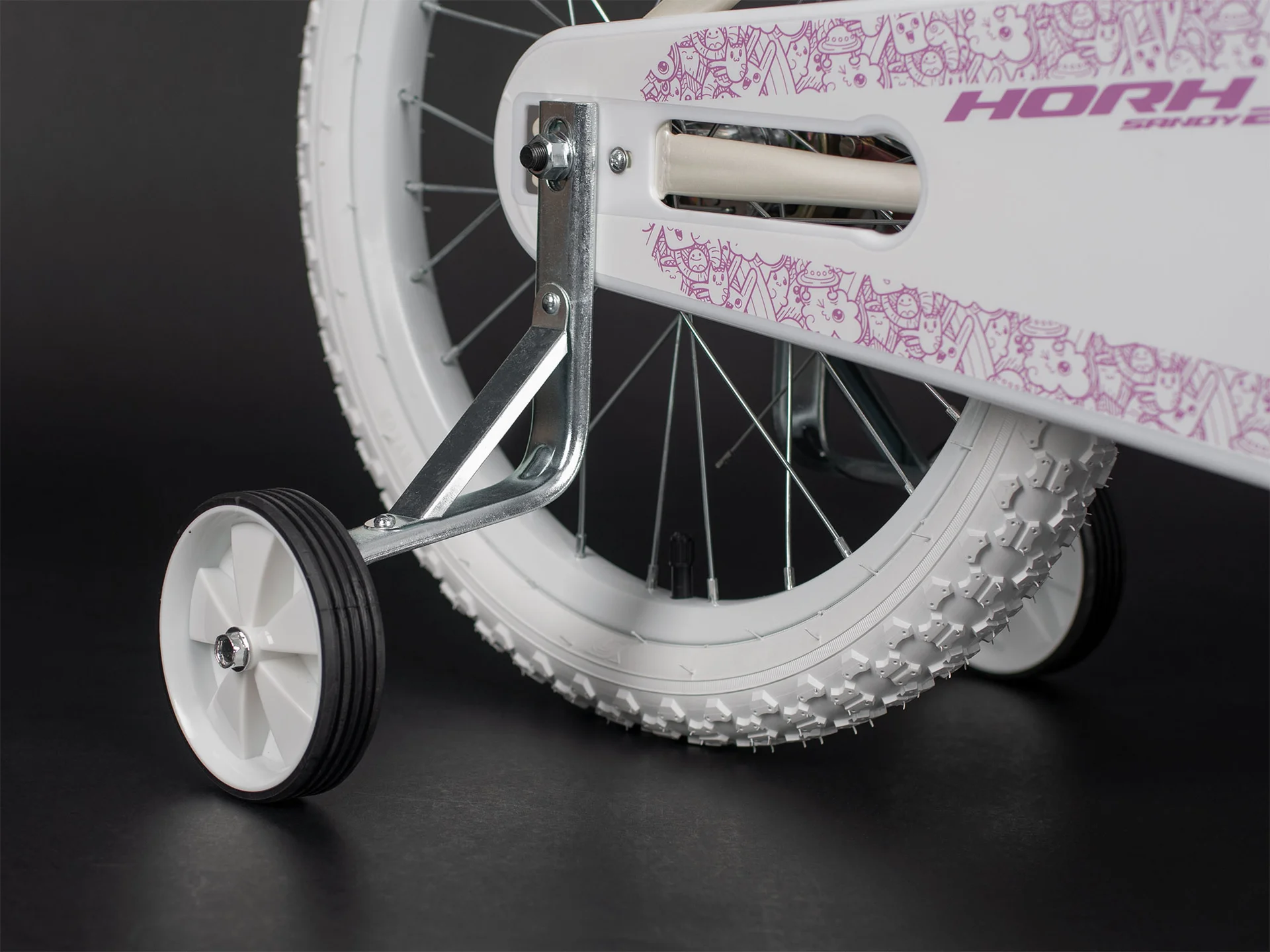 Велосипед HORH SANDY 18" (2024) Ivory-Purple - миниатюра 6