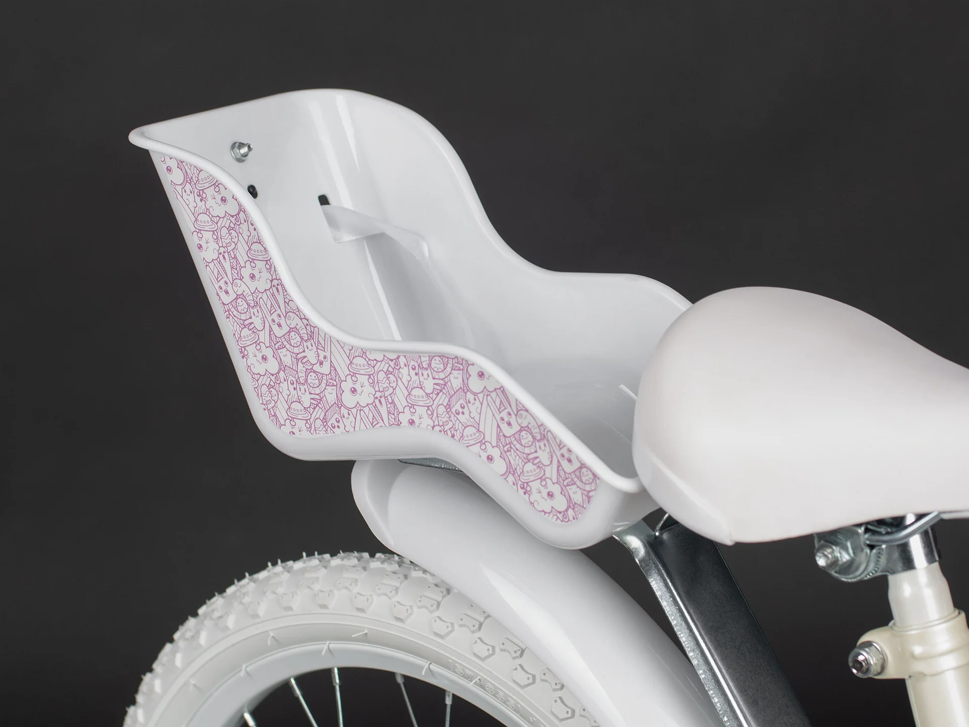 Велосипед HORH SANDY 18" (2024) Ivory-Purple - миниатюра 9