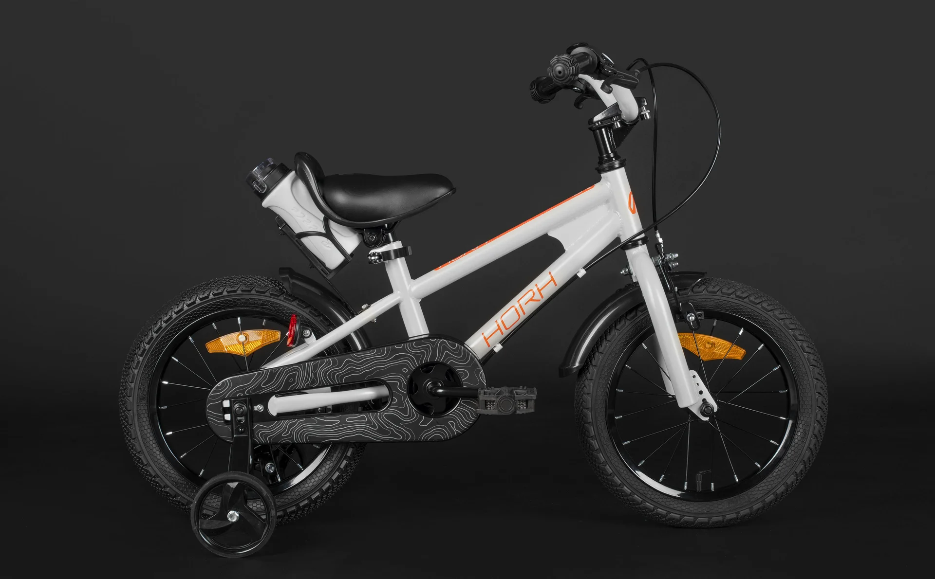 Велосипед HORH HAPPY 14 (2026) White-Orange - миниатюра 5
