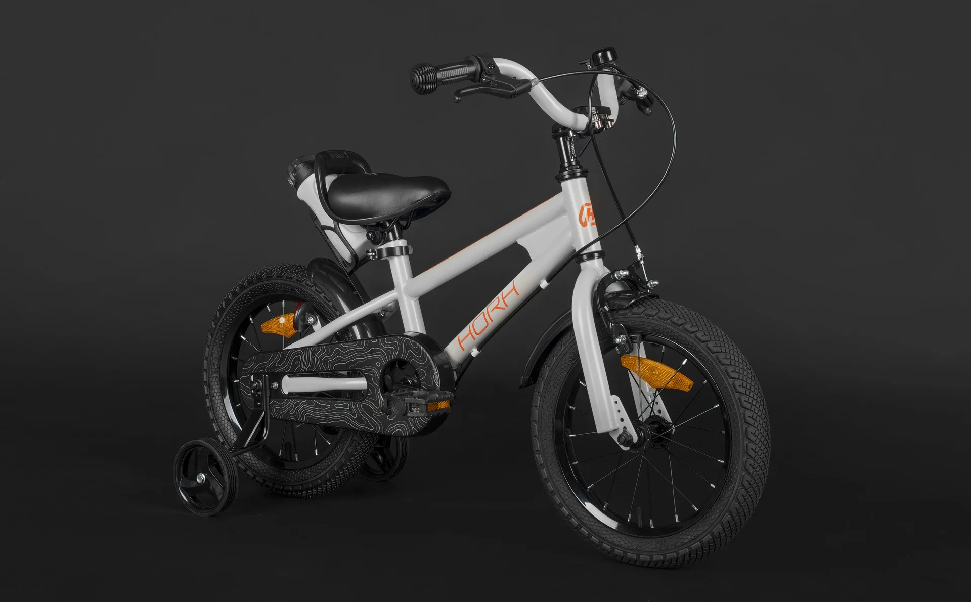 Велосипед HORH HAPPY 14 (2026) White-Orange - миниатюра 6