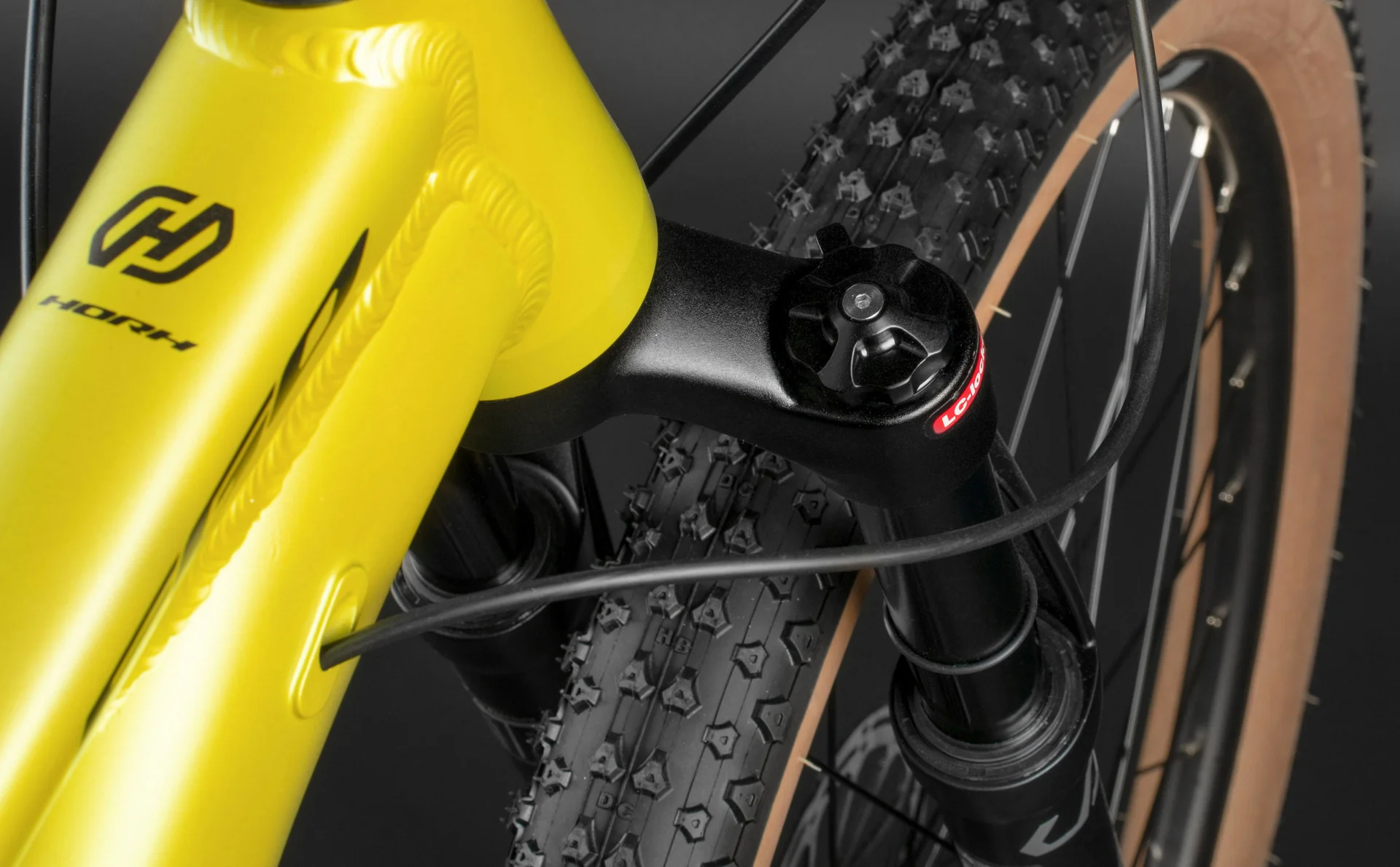 Велосипед HORH EGO 7.1 AIR 27.5" (2025) Black-Yellow - миниатюра 10