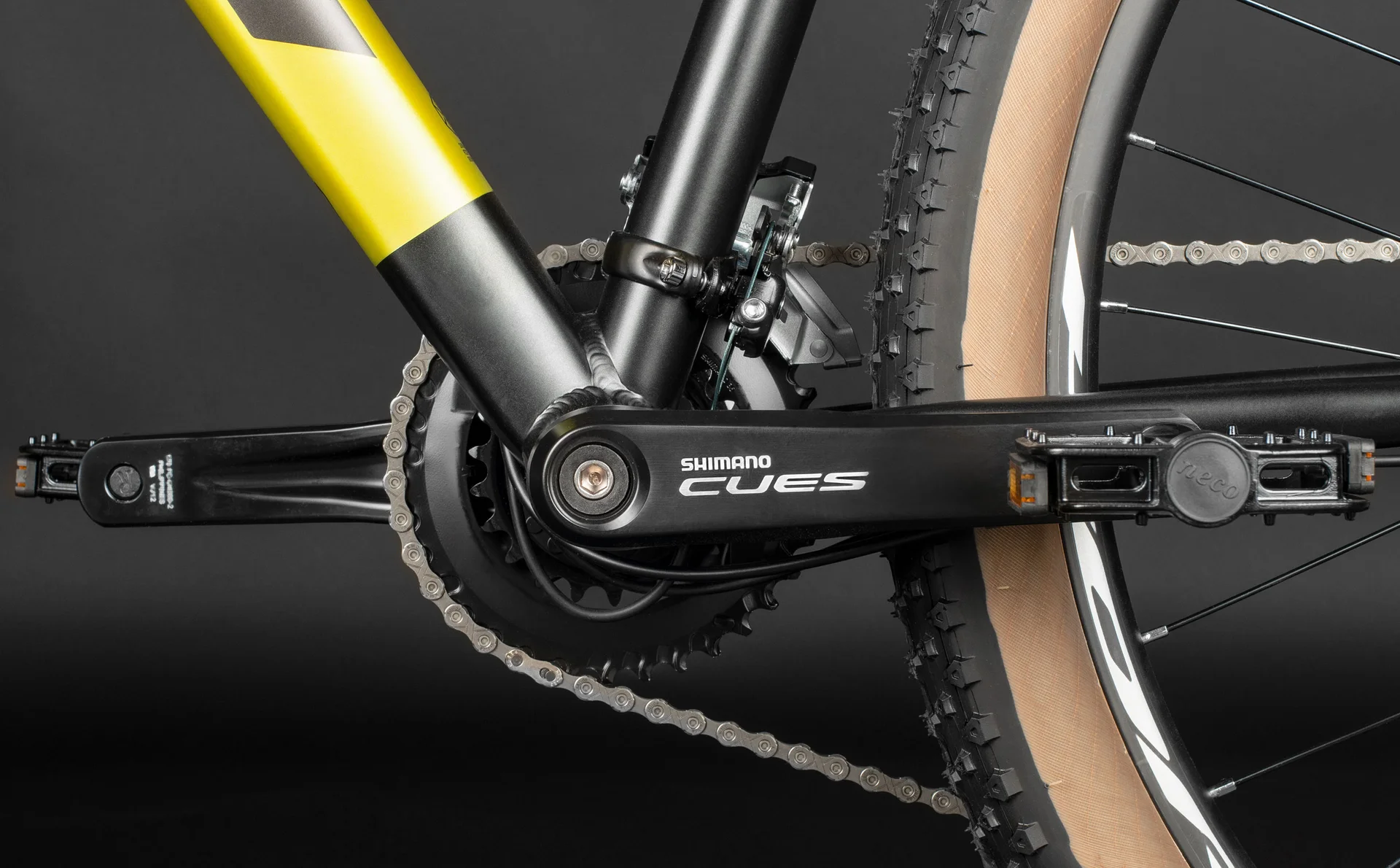 Велосипед HORH EGO 7.1 AIR 27.5" (2025) Black-Yellow - миниатюра 11