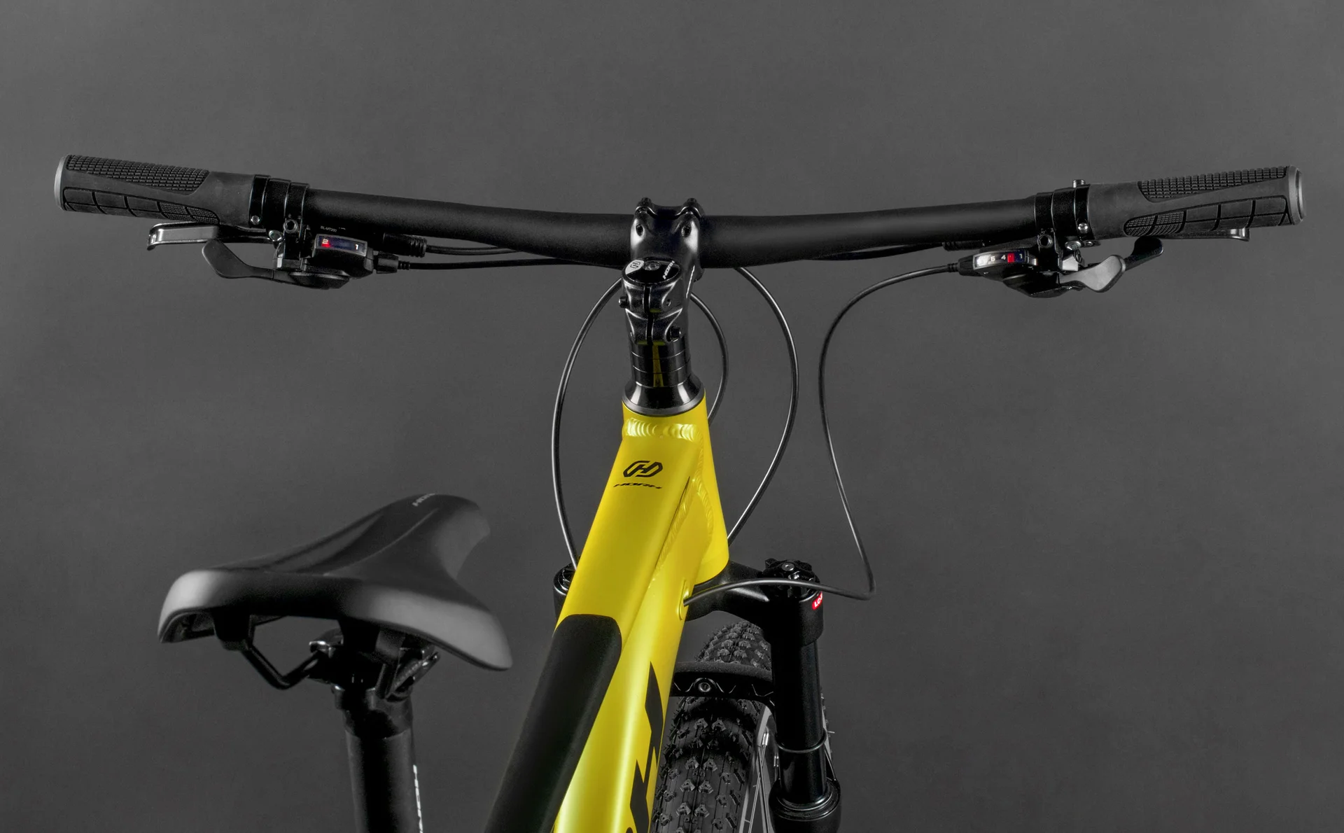 Велосипед HORH EGO 7.1 AIR 27.5" (2025) Black-Yellow - миниатюра 7