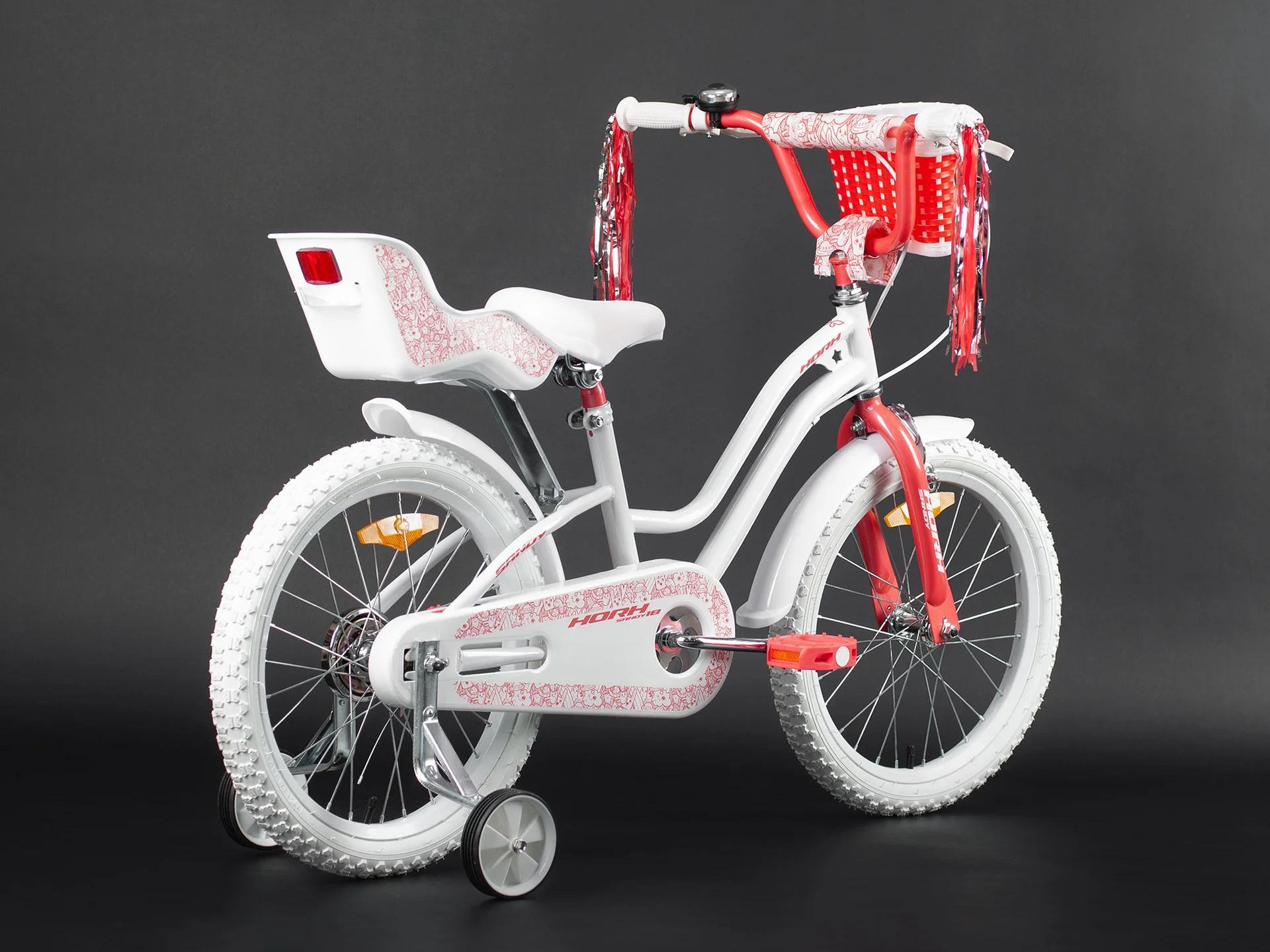 Велосипед HORH SANDY 18" (2024) White-Coral - миниатюра 6