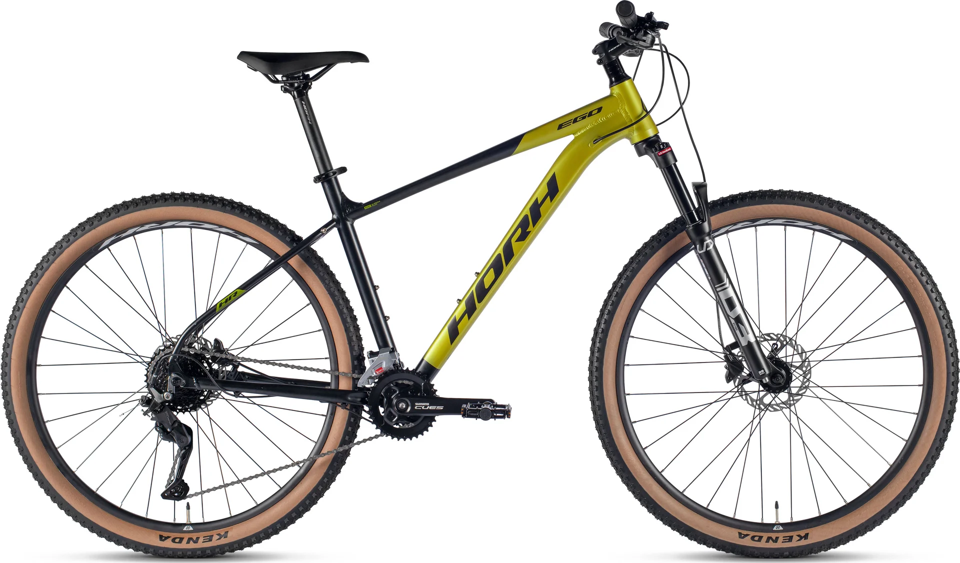 Велосипед HORH EGO 9.1 AIR 29" (2025) Black-Green