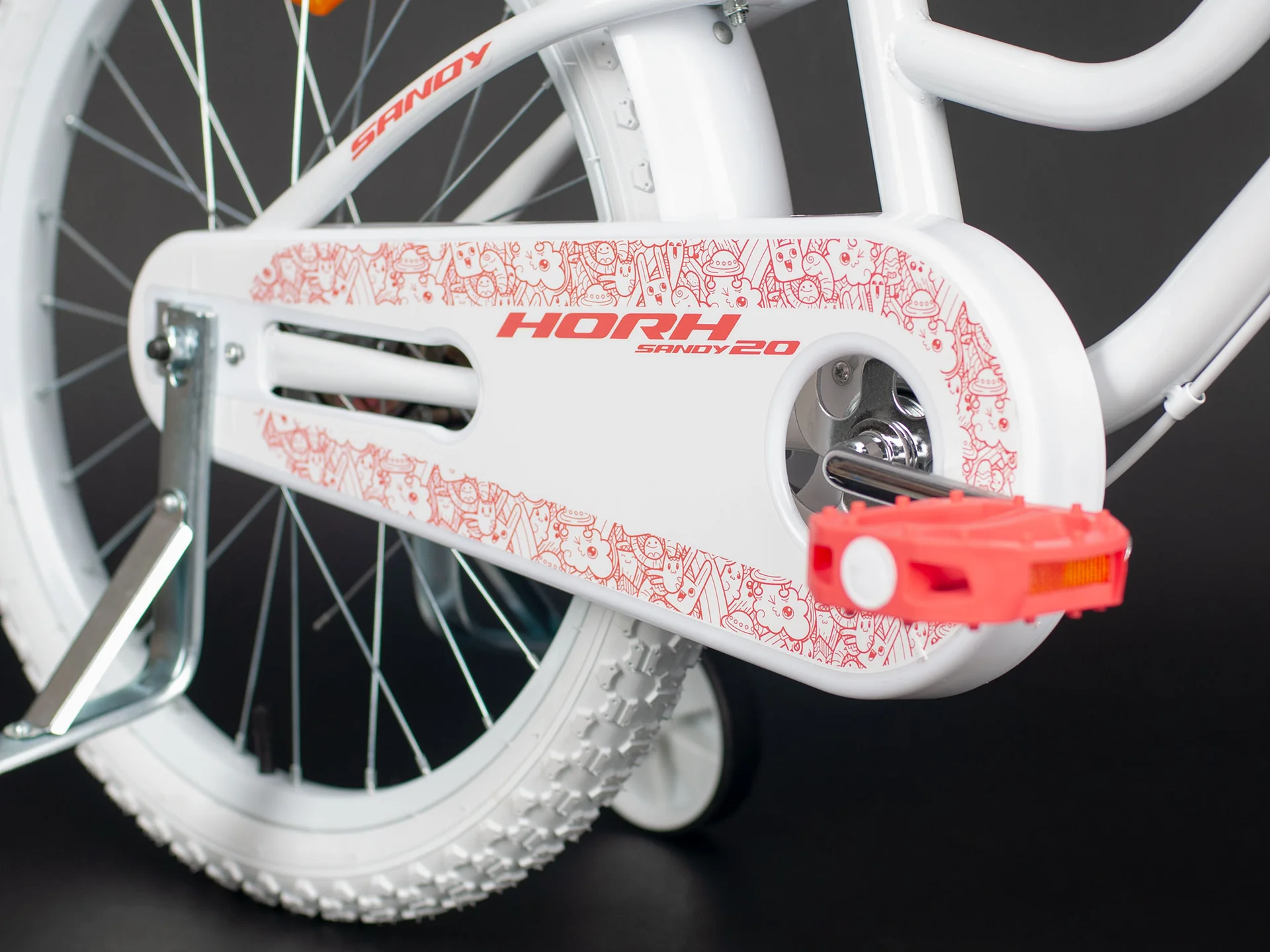 Велосипед HORH SANDY 20" (2024) White-Coral - миниатюра 11