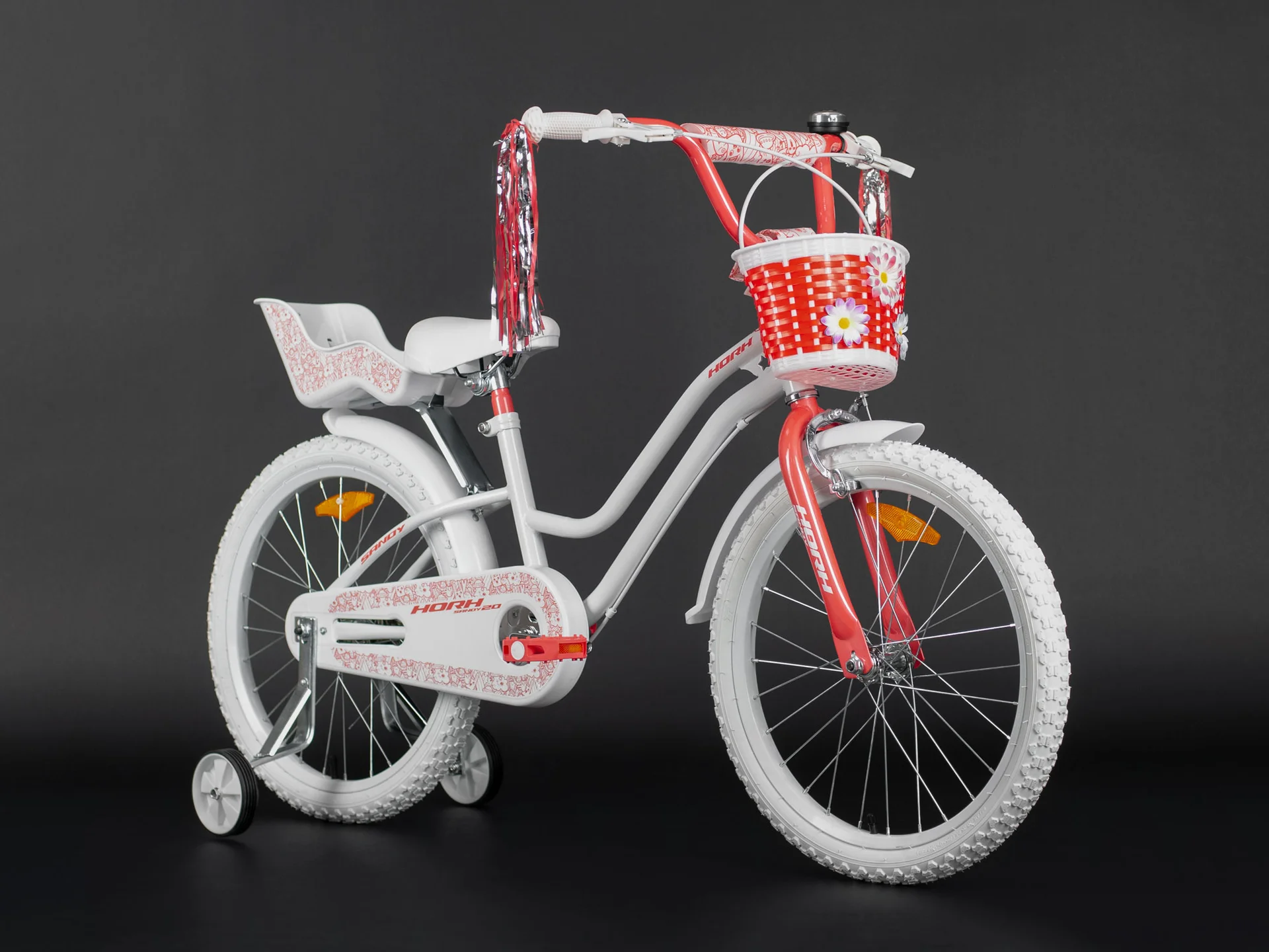 Велосипед HORH SANDY 20" (2024) White-Coral - миниатюра 5