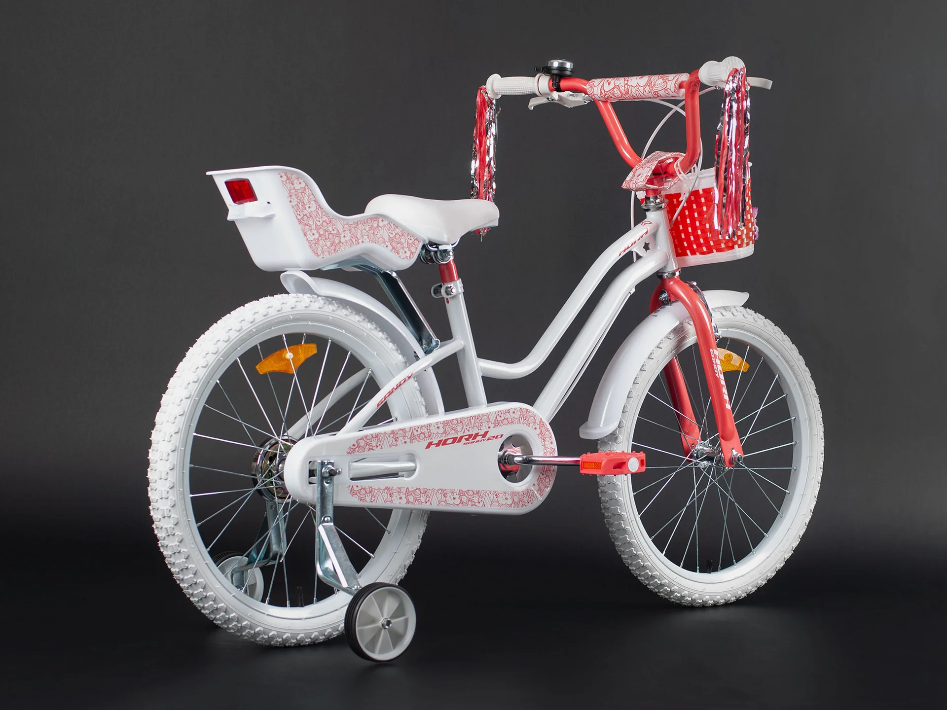 Велосипед HORH SANDY 20" (2024) White-Coral - миниатюра 6
