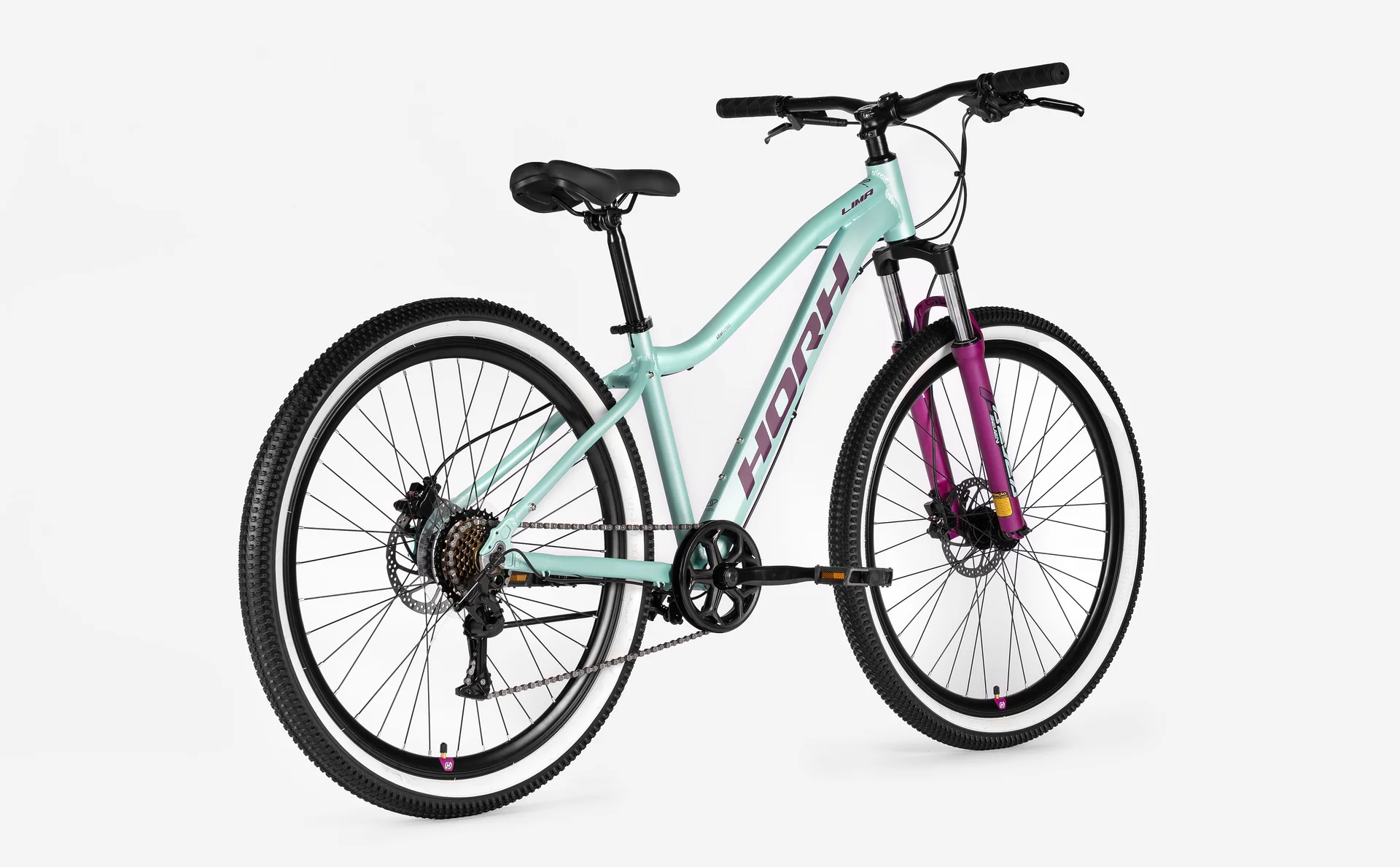 Велосипед HORH LIMA 27.5" (2026) Mint-Purple - миниатюра 7