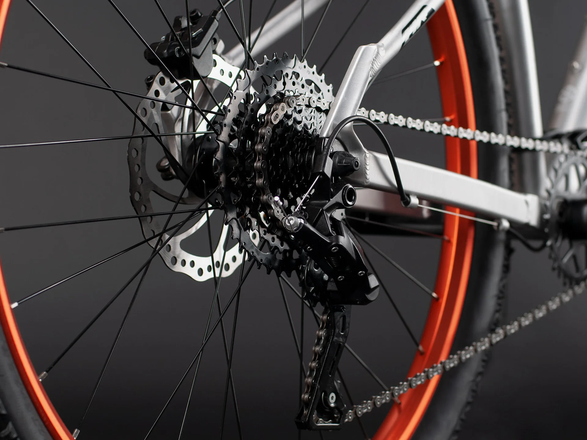 Велосипед HORH ROOT 27,5 AIR (2024) Polished Alloy - миниатюра 14