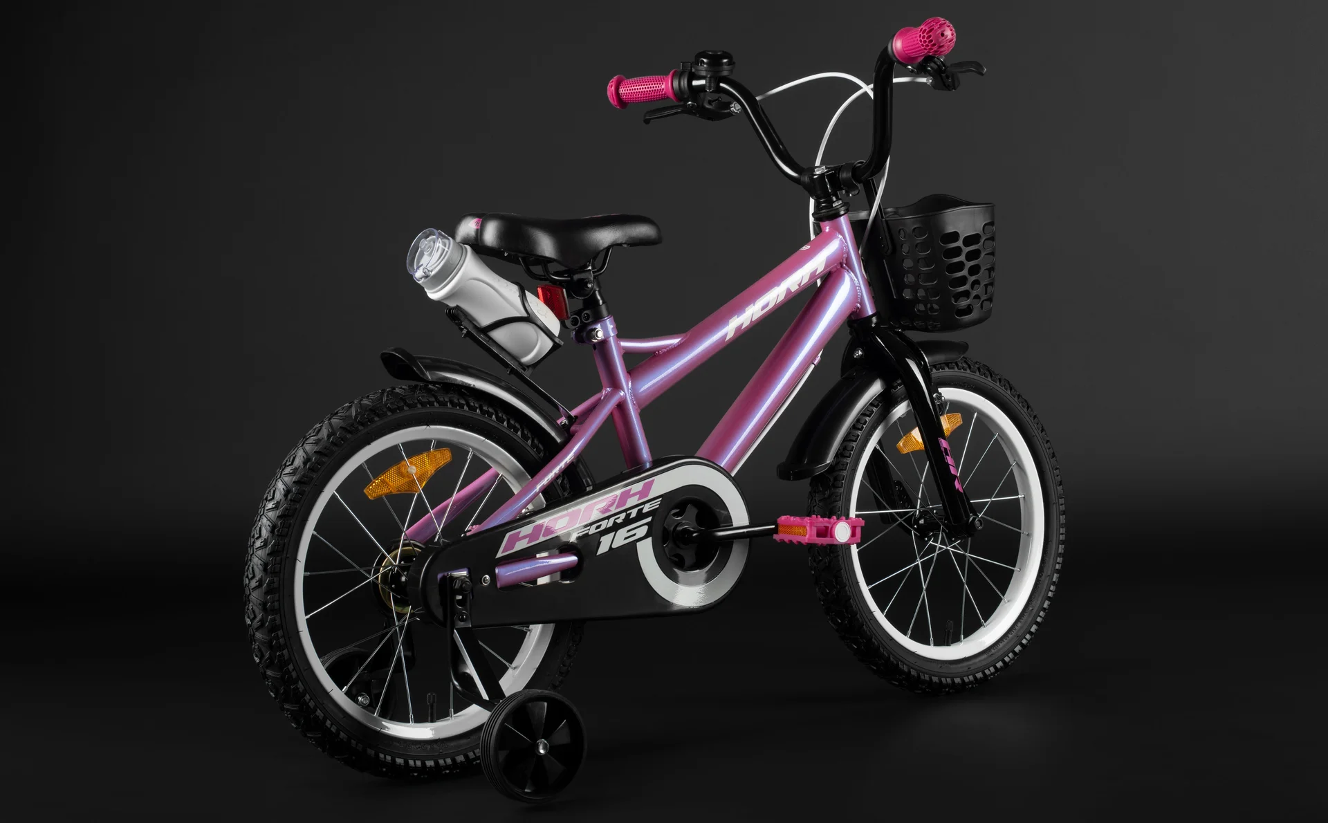 Велосипед HORH FORTE 16" (2026) Pink-Black - миниатюра 7