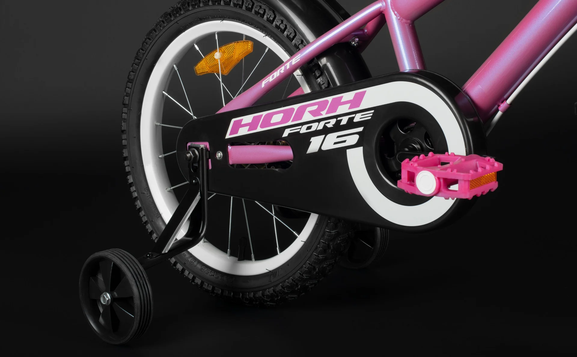 Велосипед HORH FORTE 16" (2026) Pink-Black - миниатюра 8