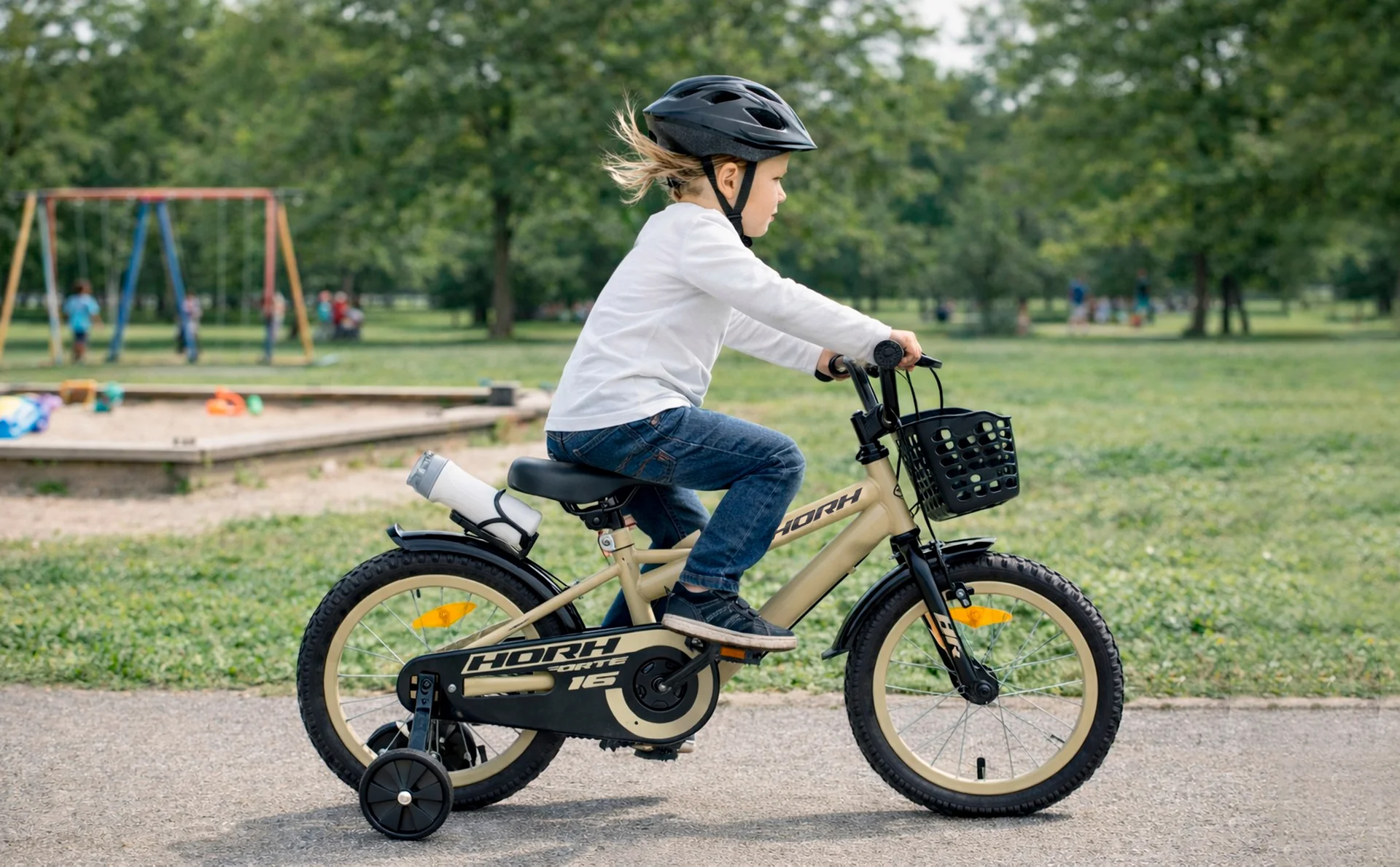 Велосипед HORH FORTE 16" (2026) Beige-Black - миниатюра 4