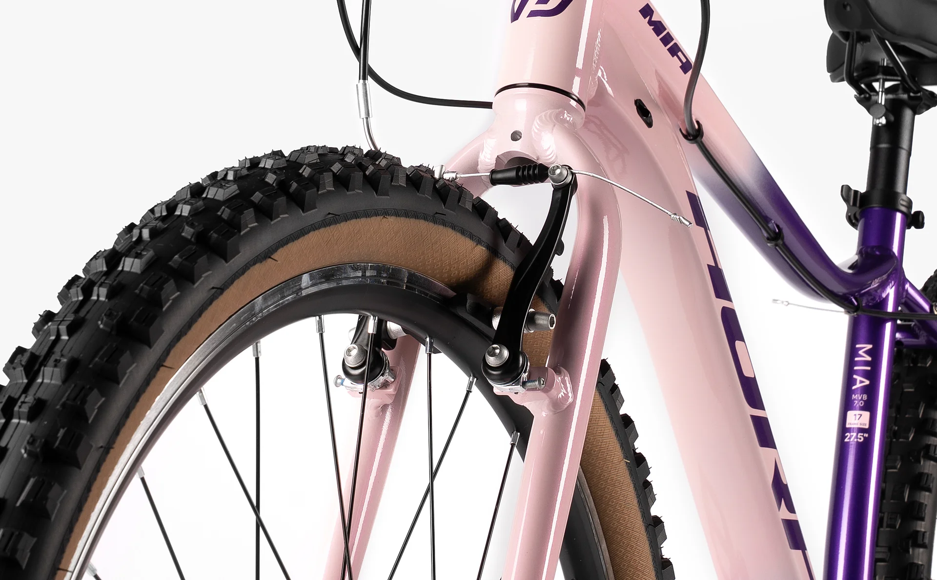Велосипед HORH MIA MVB 7.0 27.5" (2026) Pink-Purple - миниатюра 12