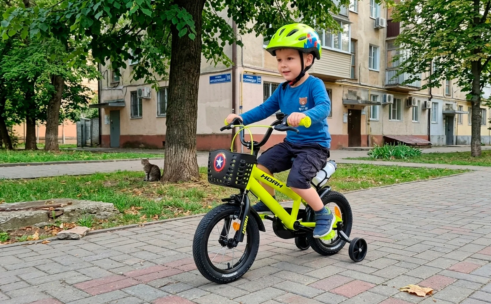 Велосипед HORH FORTE 12" (2024) Yellow - миниатюра 2