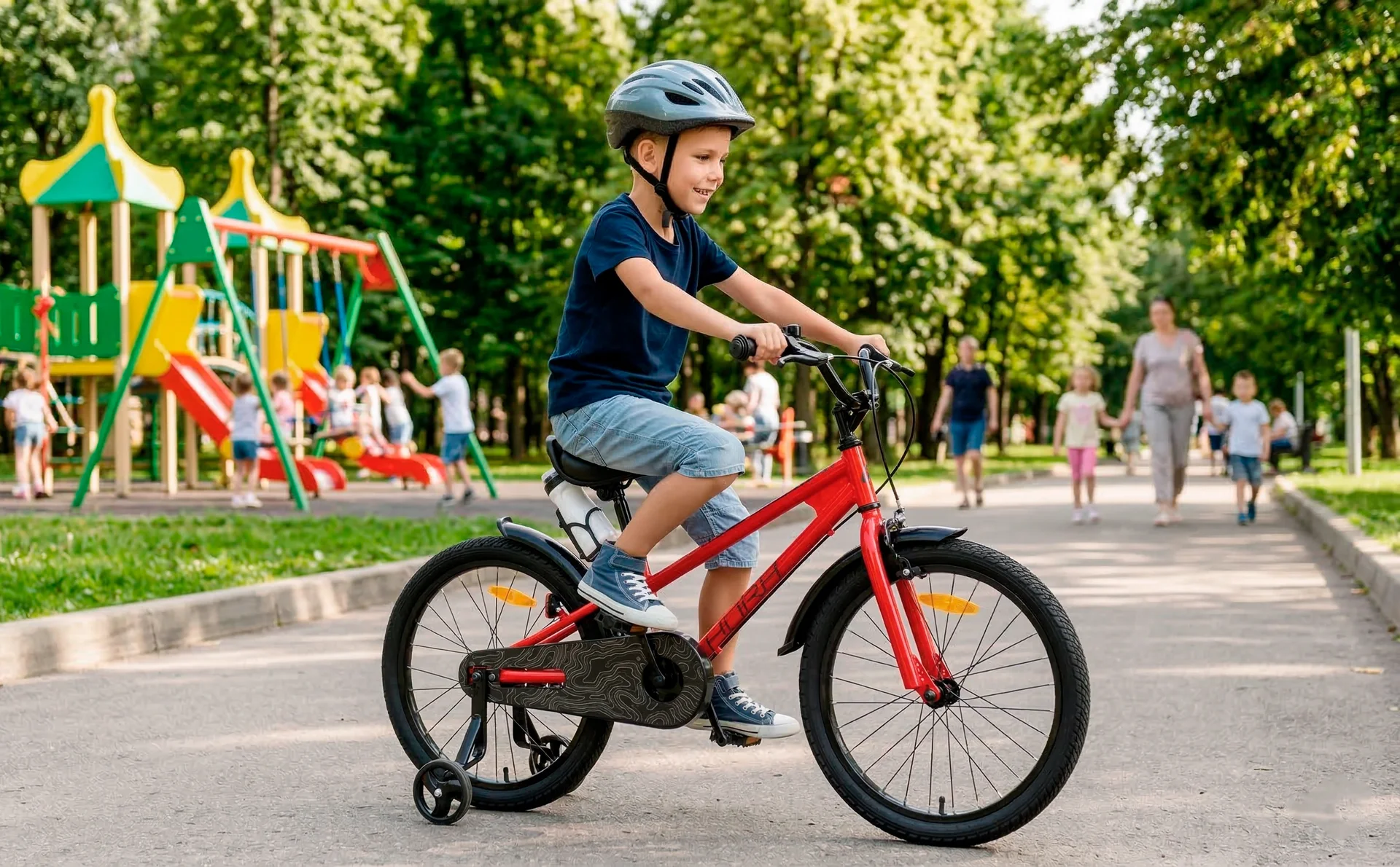 Велосипед HORH HAPPY 20 (2026) Red-Black - миниатюра 3