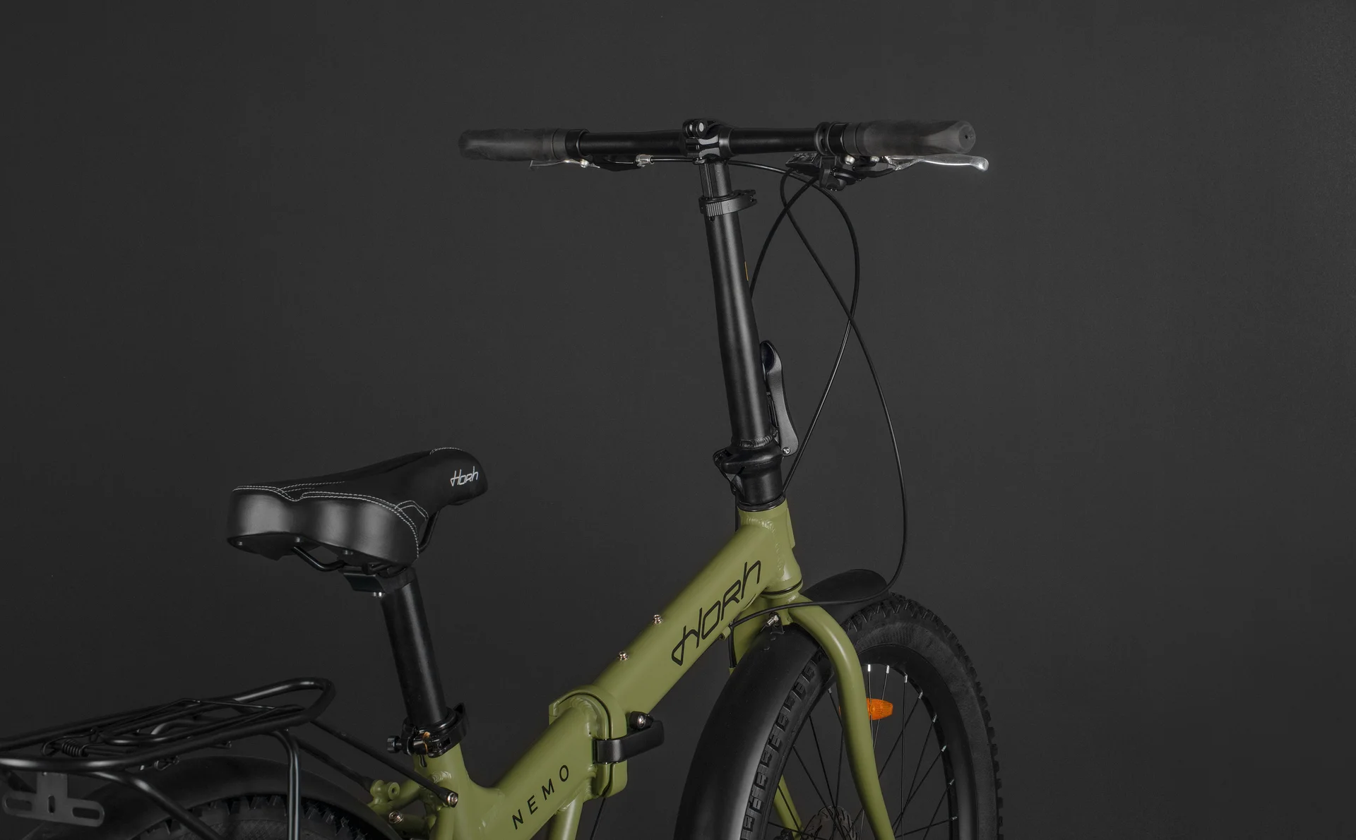 Велосипед HORH NEMO 8SP MD FAT 24" (2026) Dark Green - миниатюра 6