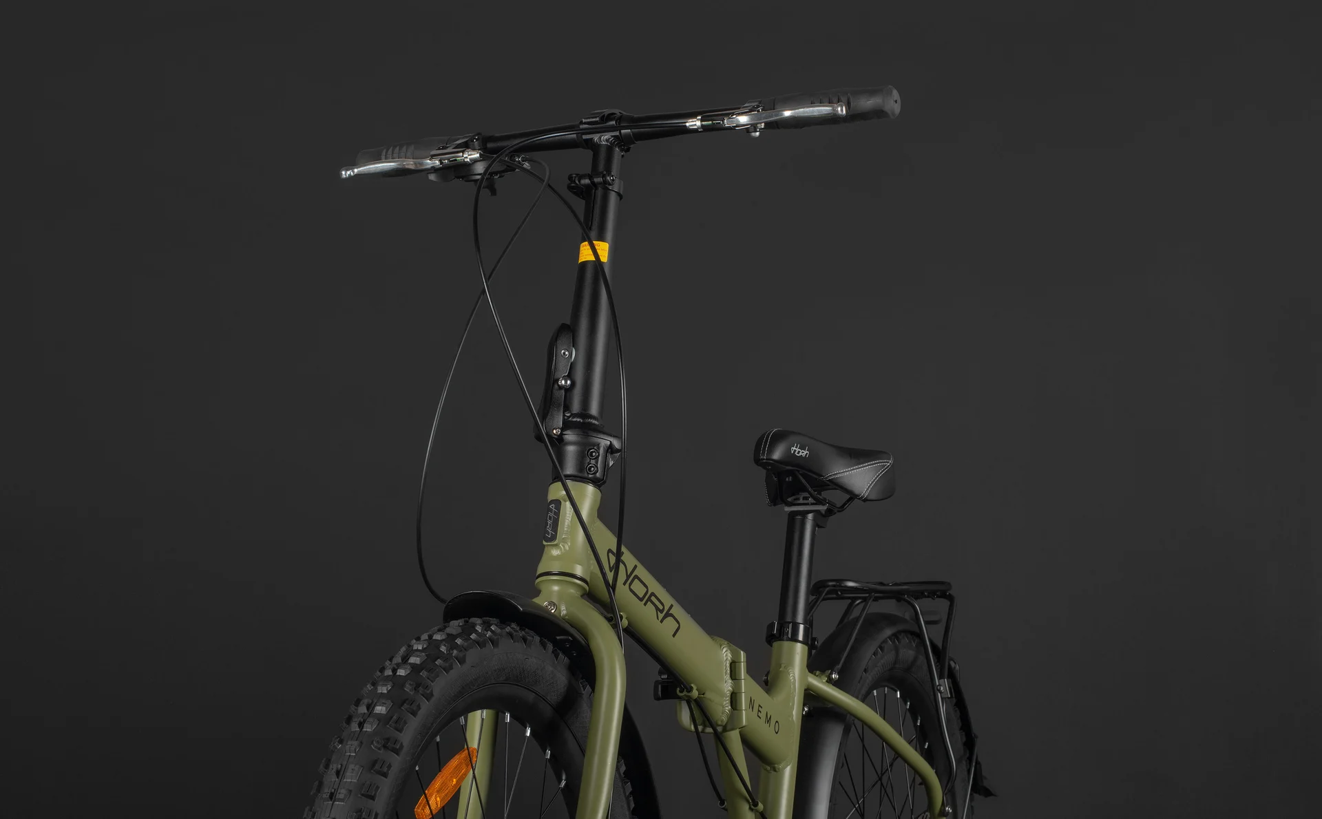 Велосипед HORH NEMO 8SP MD FAT 24" (2026) Dark Green - миниатюра 7
