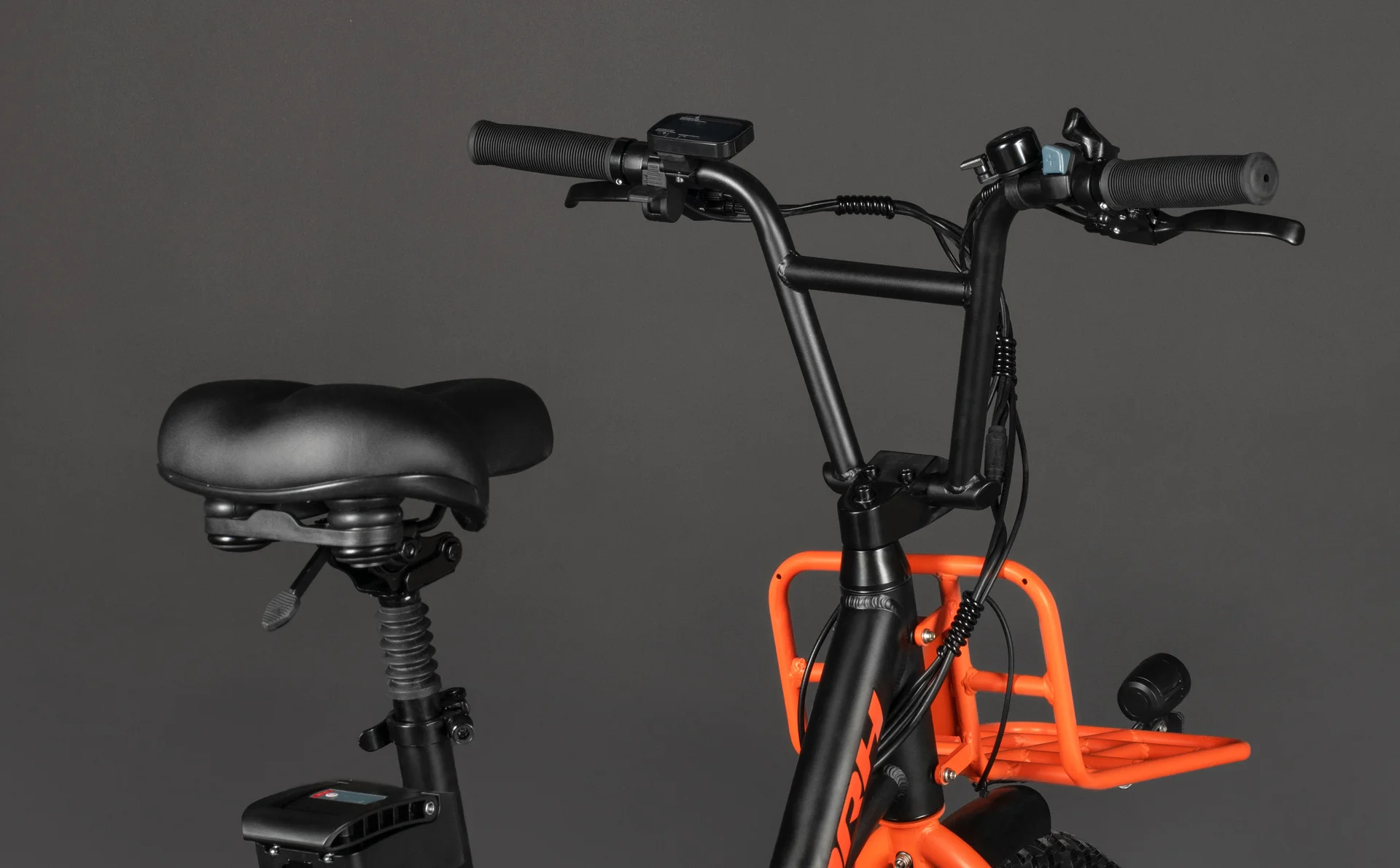 Велосипед HORH LOTUS FAT 20 350W (2025) Black-Orange - миниатюра 6
