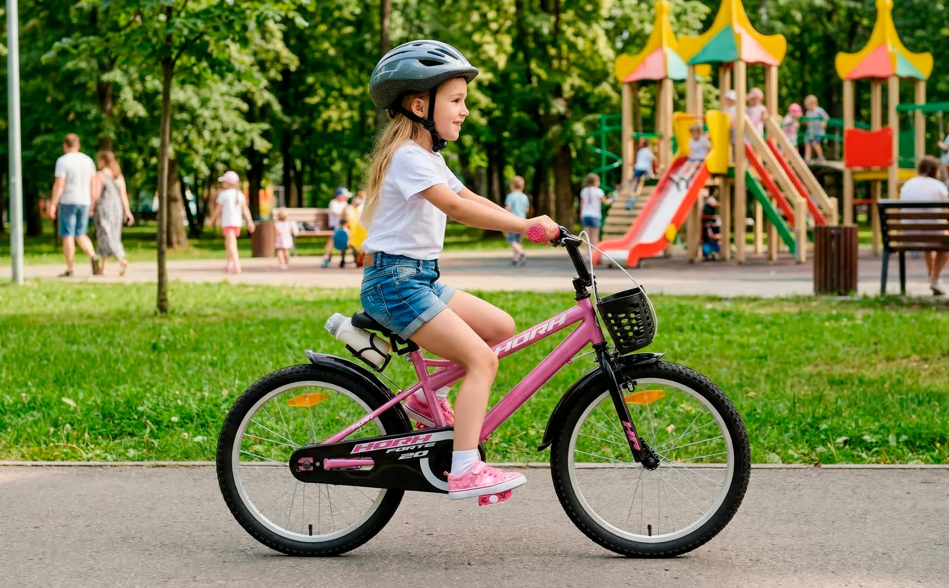 Велосипед HORH FORTE 20" (2026) Pink-Black - миниатюра 2