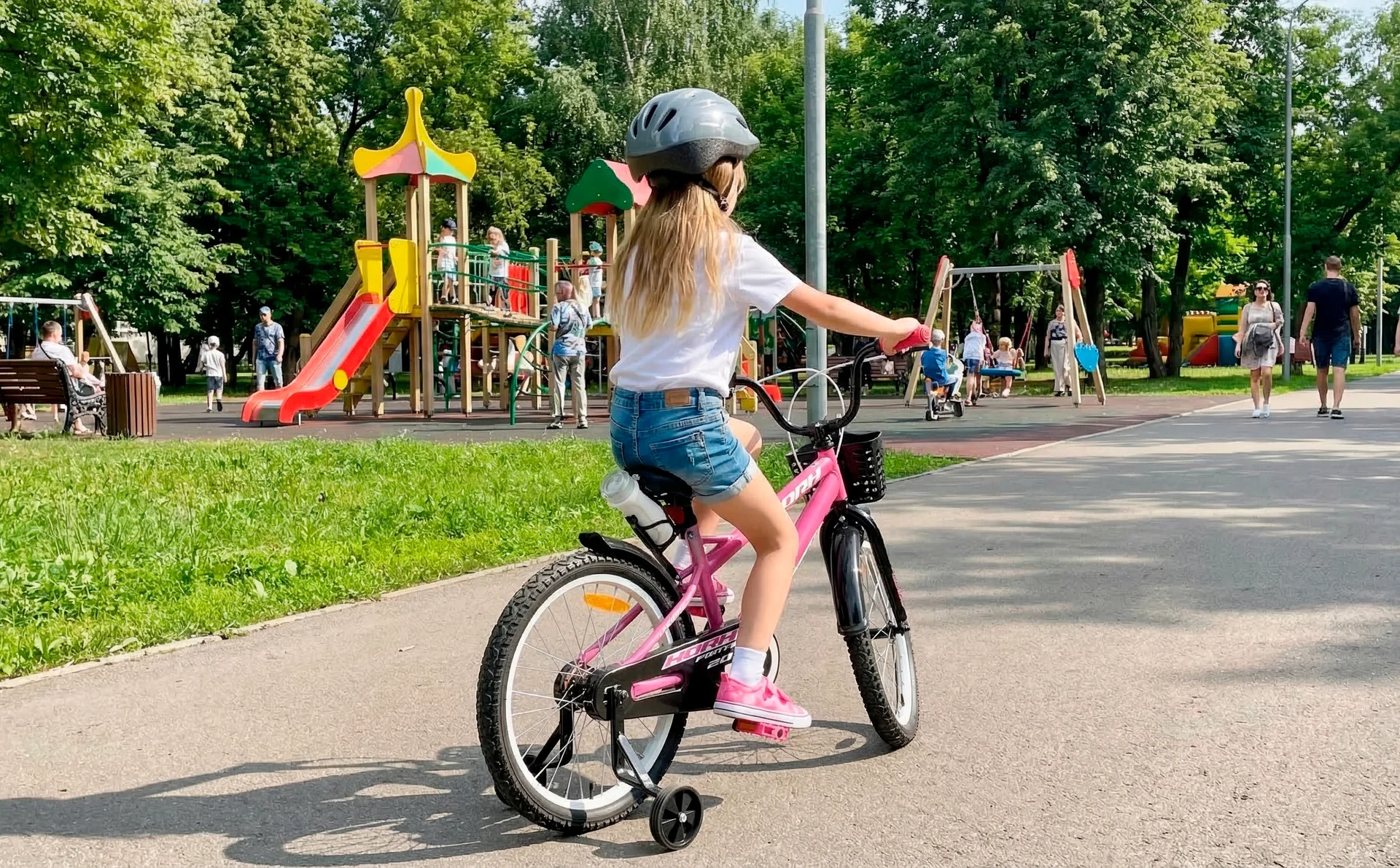 Велосипед HORH FORTE 20" (2026) Pink-Black - миниатюра 4
