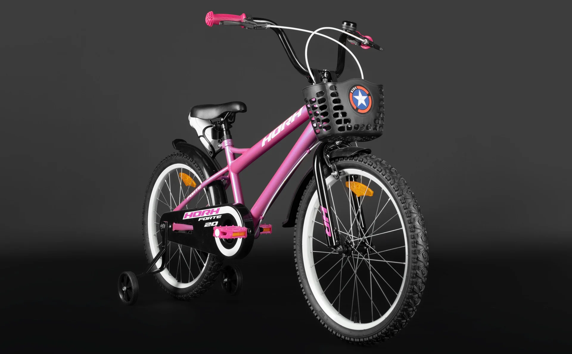 Велосипед HORH FORTE 20" (2026) Pink-Black - миниатюра 5