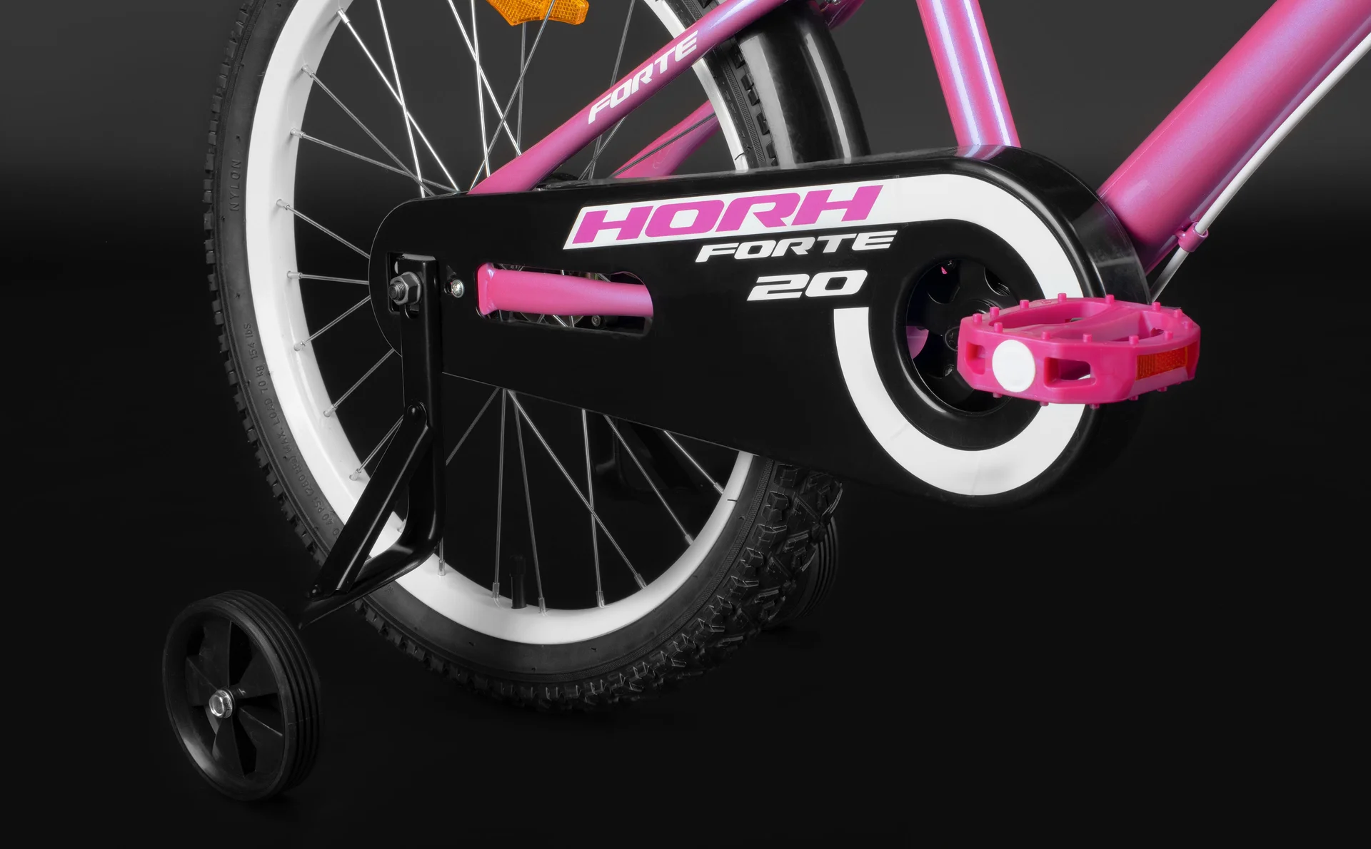 Велосипед HORH FORTE 20" (2026) Pink-Black - миниатюра 7
