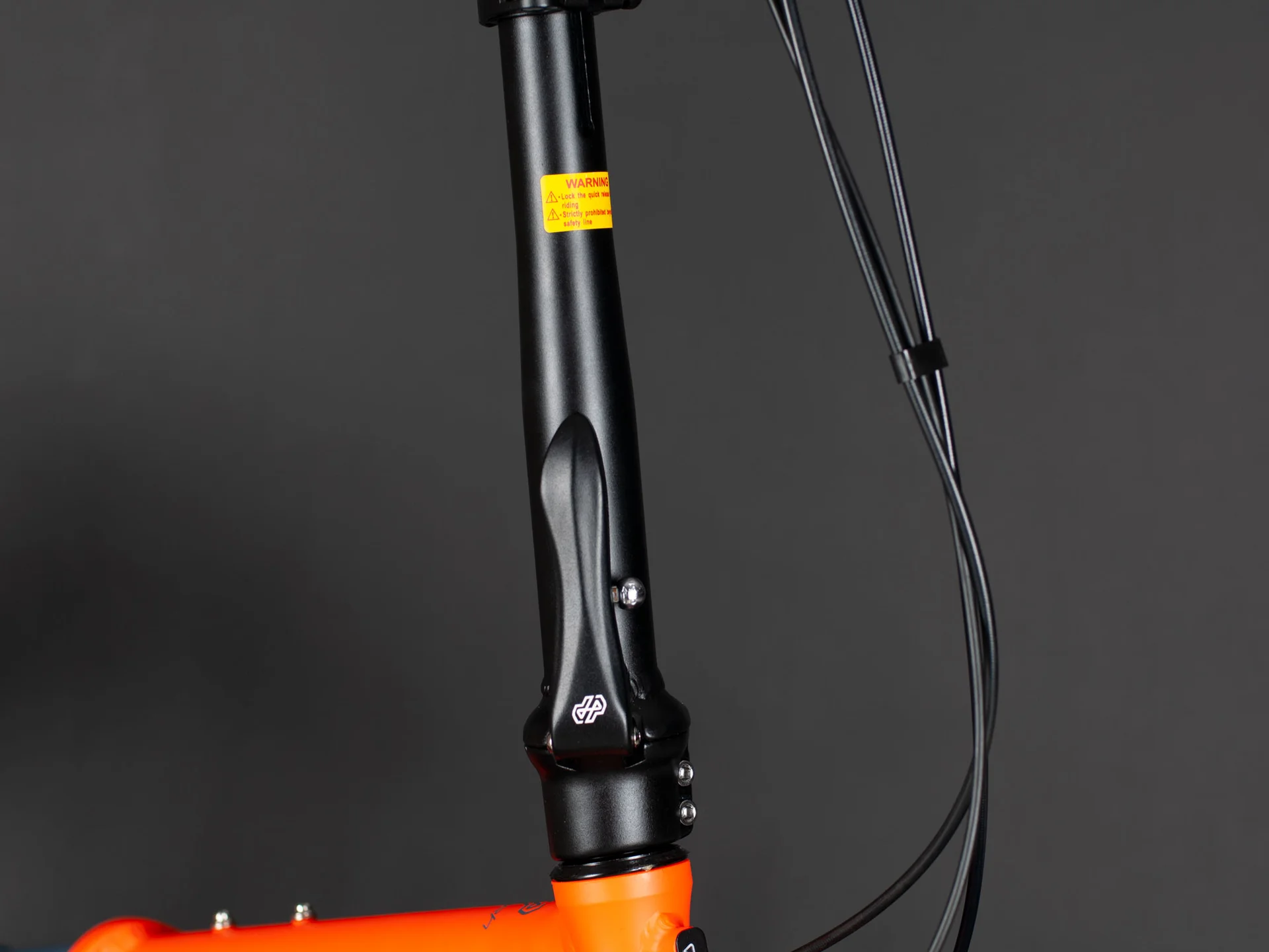 Велосипед HORH NEMO 9SP HD FAT 24" (2024) Orange-Dark Grey - миниатюра 15