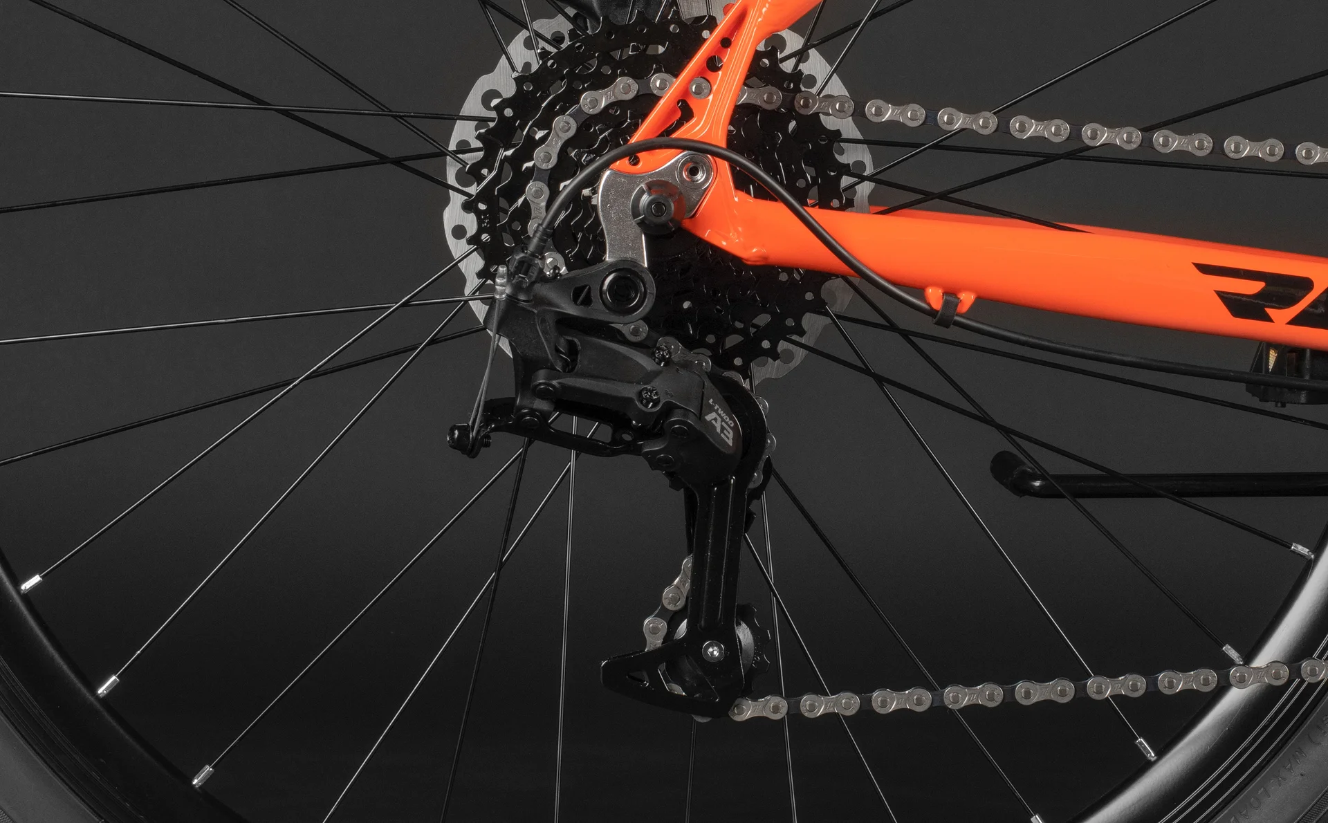 Велосипед HORH ROHAN RHD7.1 27,5" (2026) Orange-Black - миниатюра 15