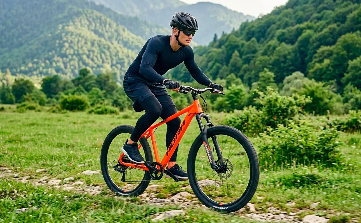 Велосипед HORH ROHAN RHD7.1 27,5" (2026) Orange-Black - миниатюра 3