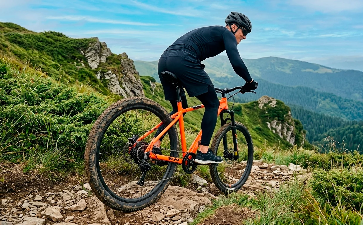 Велосипед HORH ROHAN RHD7.1 27,5" (2026) Orange-Black - миниатюра 4