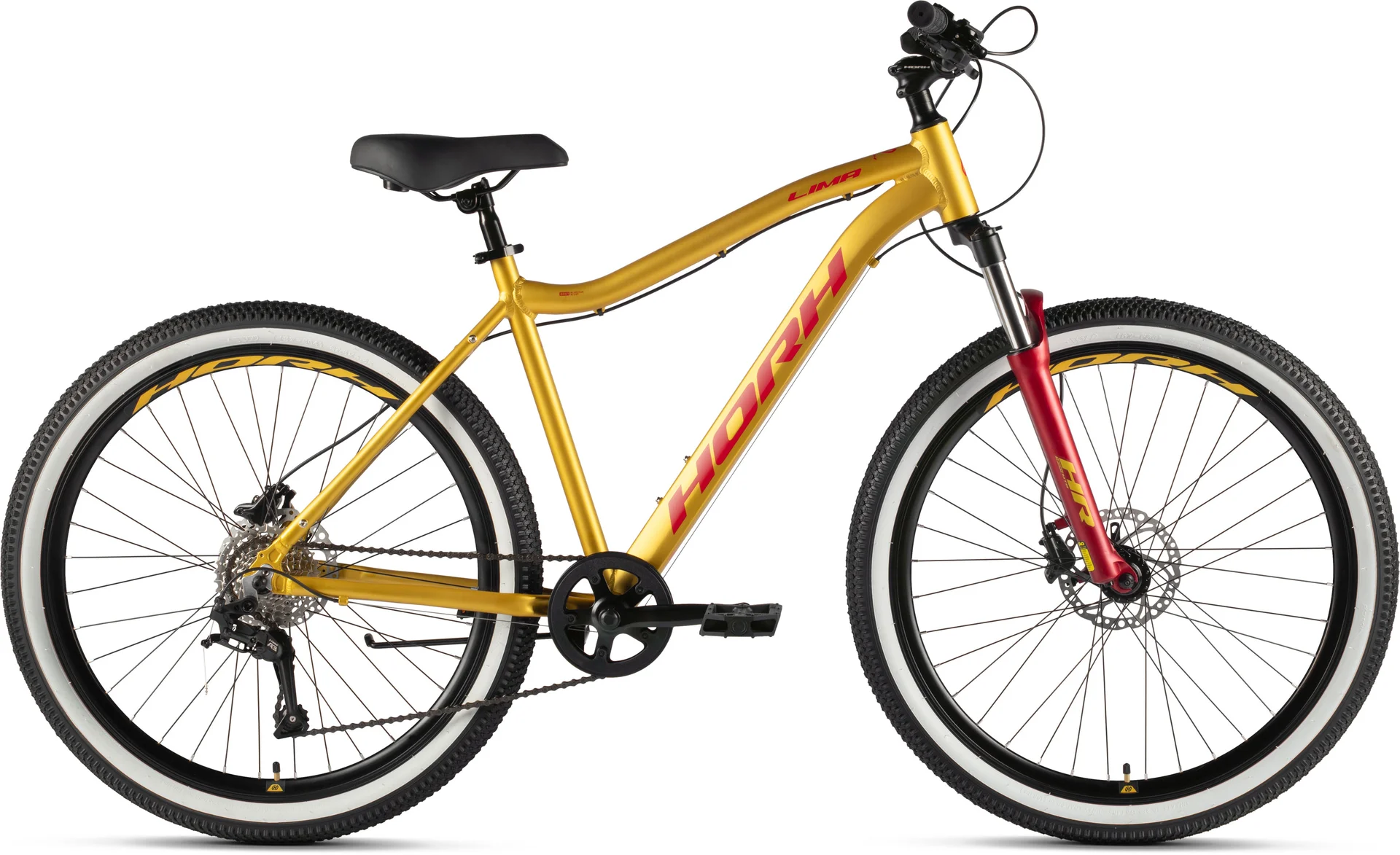 Велосипед HORH LIMA 27.5" (2026) Gold-Red - изображение 1