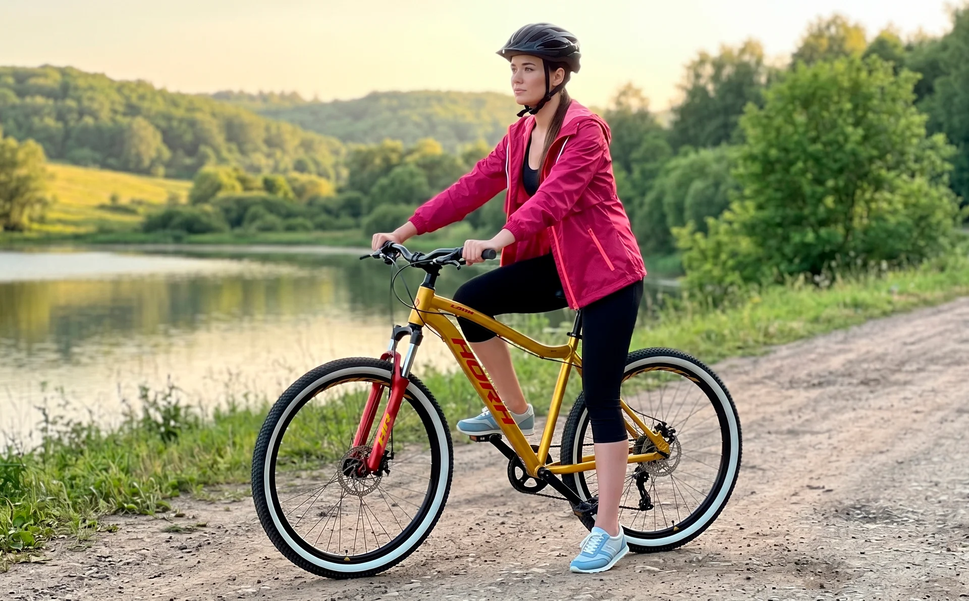 Велосипед HORH LIMA 27.5" (2026) Gold-Red - миниатюра 2