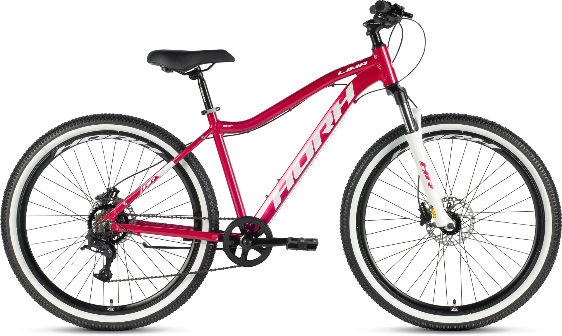 Велосипед HORH LIMA LHD 7.0 27.5" (2025) Berry-White - изображение 1