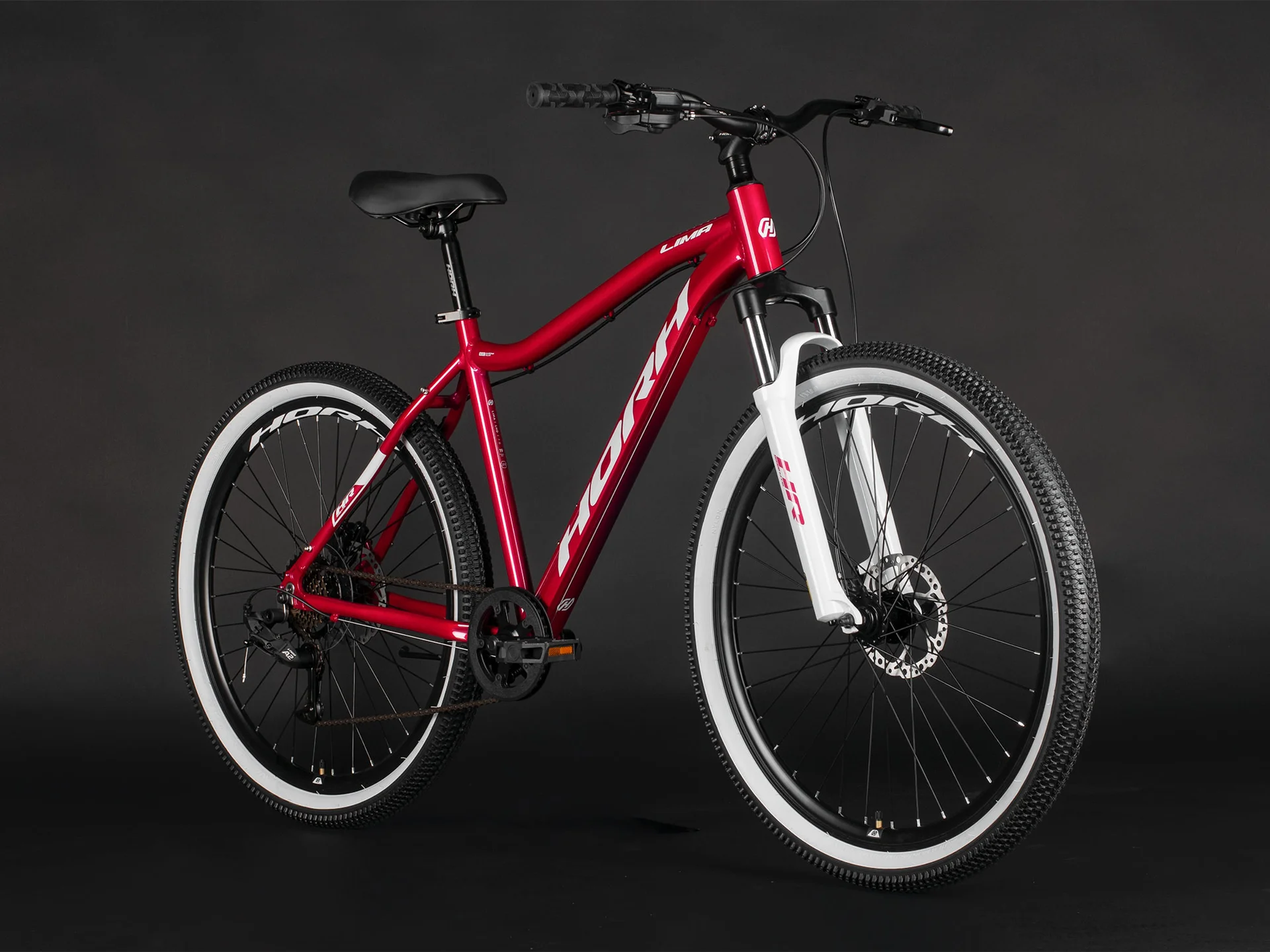 Велосипед HORH LIMA LHD 7.0 27.5" (2025) Berry-White - миниатюра 10