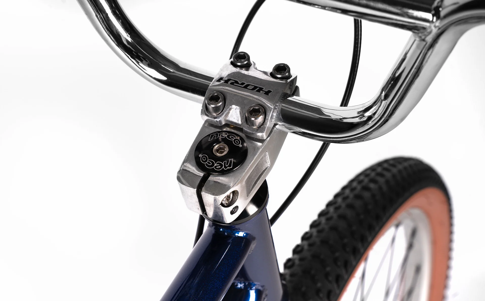 Велосипед HORH DUDE 27,5 (2026) Blue-Chrome - миниатюра 14