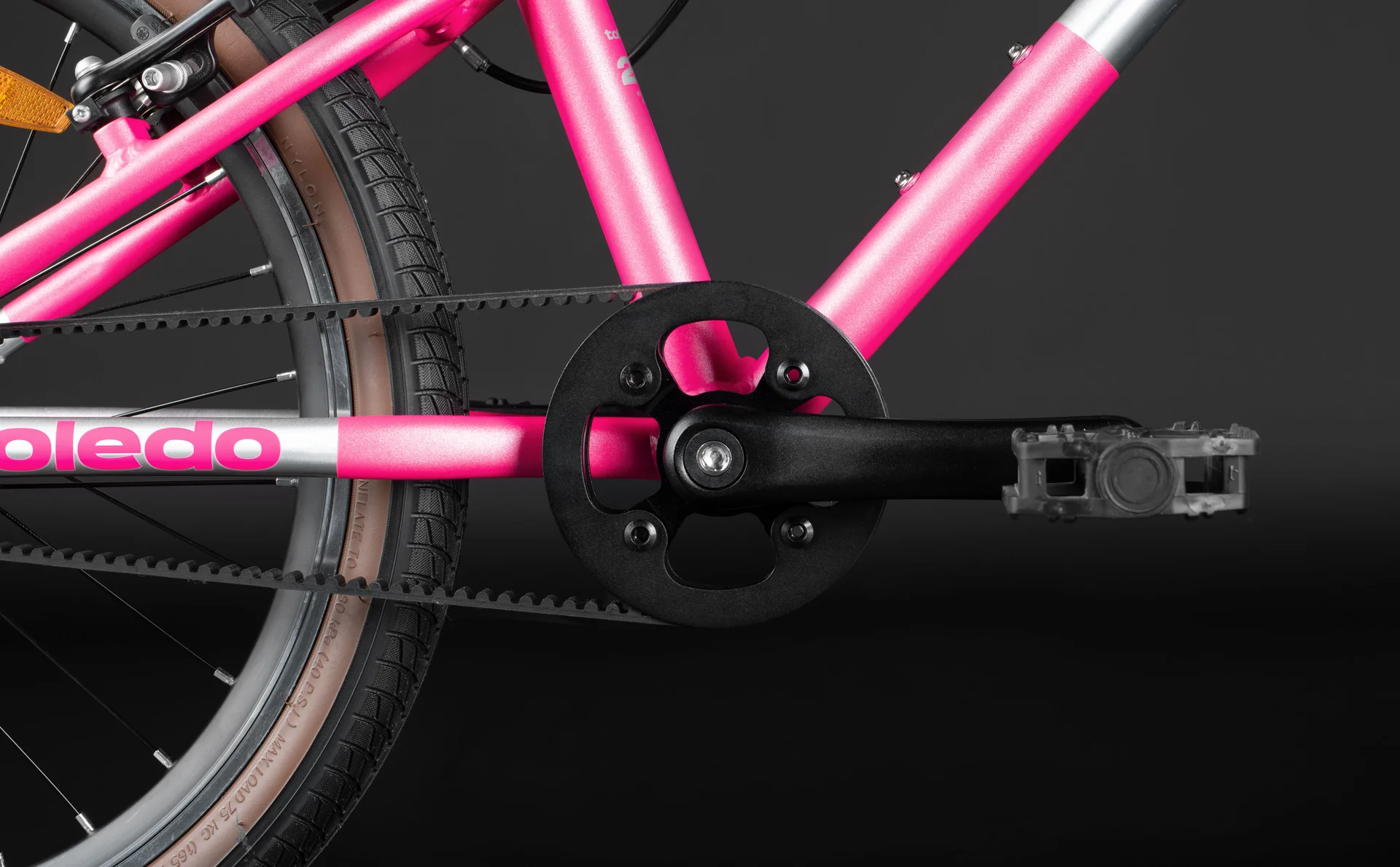 Велосипед HORH TOLEDO 20" Pink-Polished - миниатюра 11