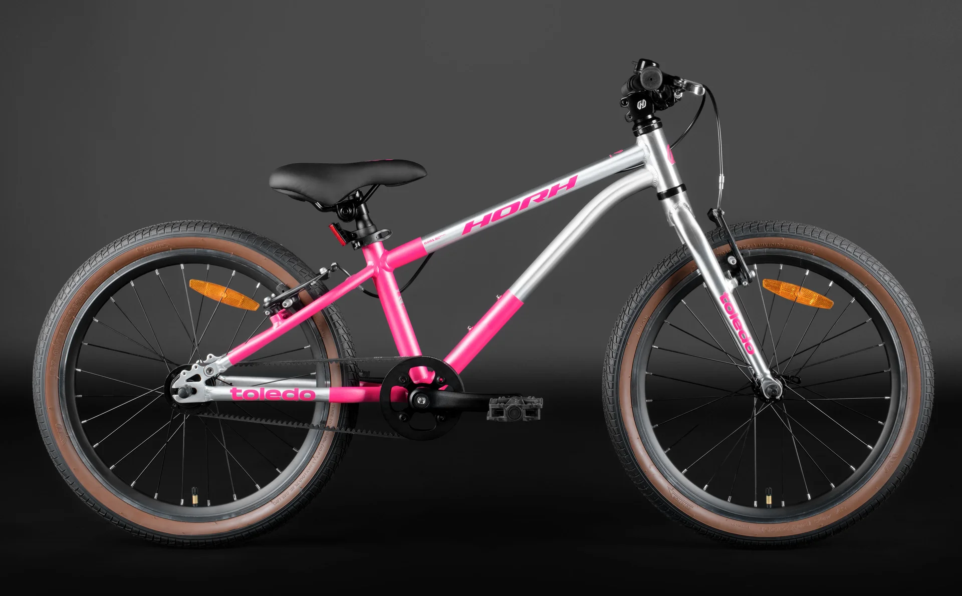 Велосипед HORH TOLEDO 20" Pink-Polished - миниатюра 5