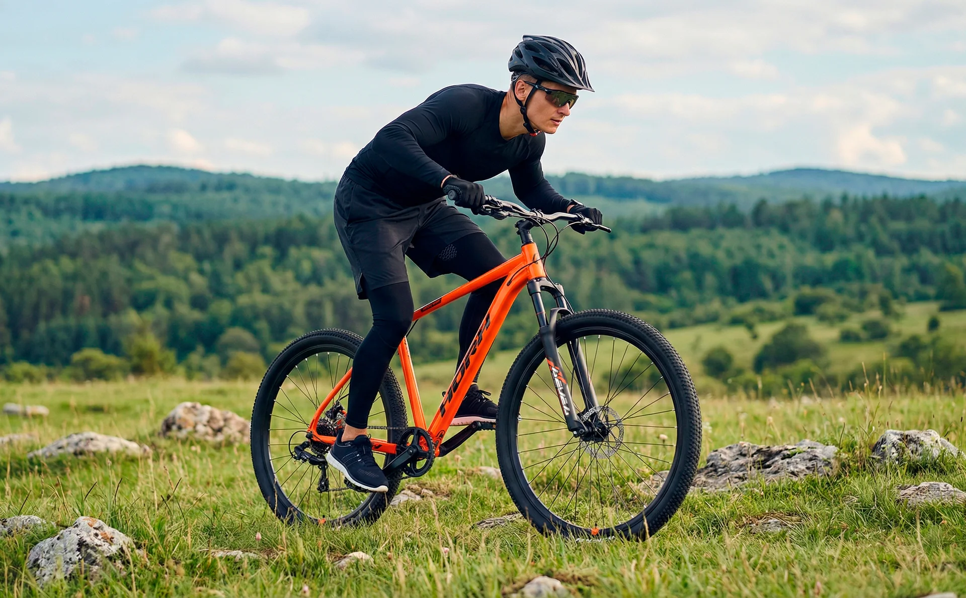 Велосипед HORH ROHAN RHD9.1 29" (2026) Orange-Black - миниатюра 2