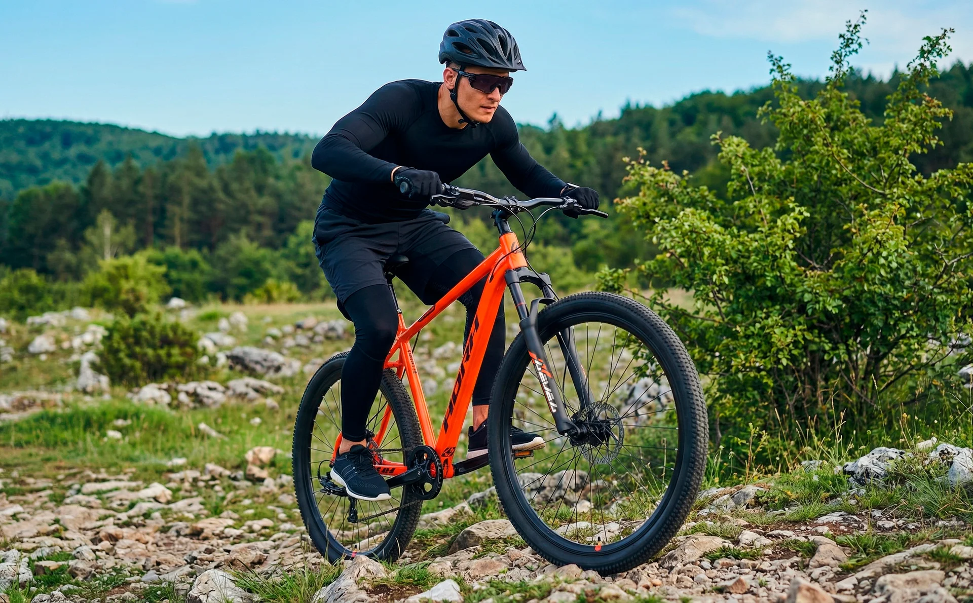 Велосипед HORH ROHAN RHD9.1 29" (2026) Orange-Black - миниатюра 3
