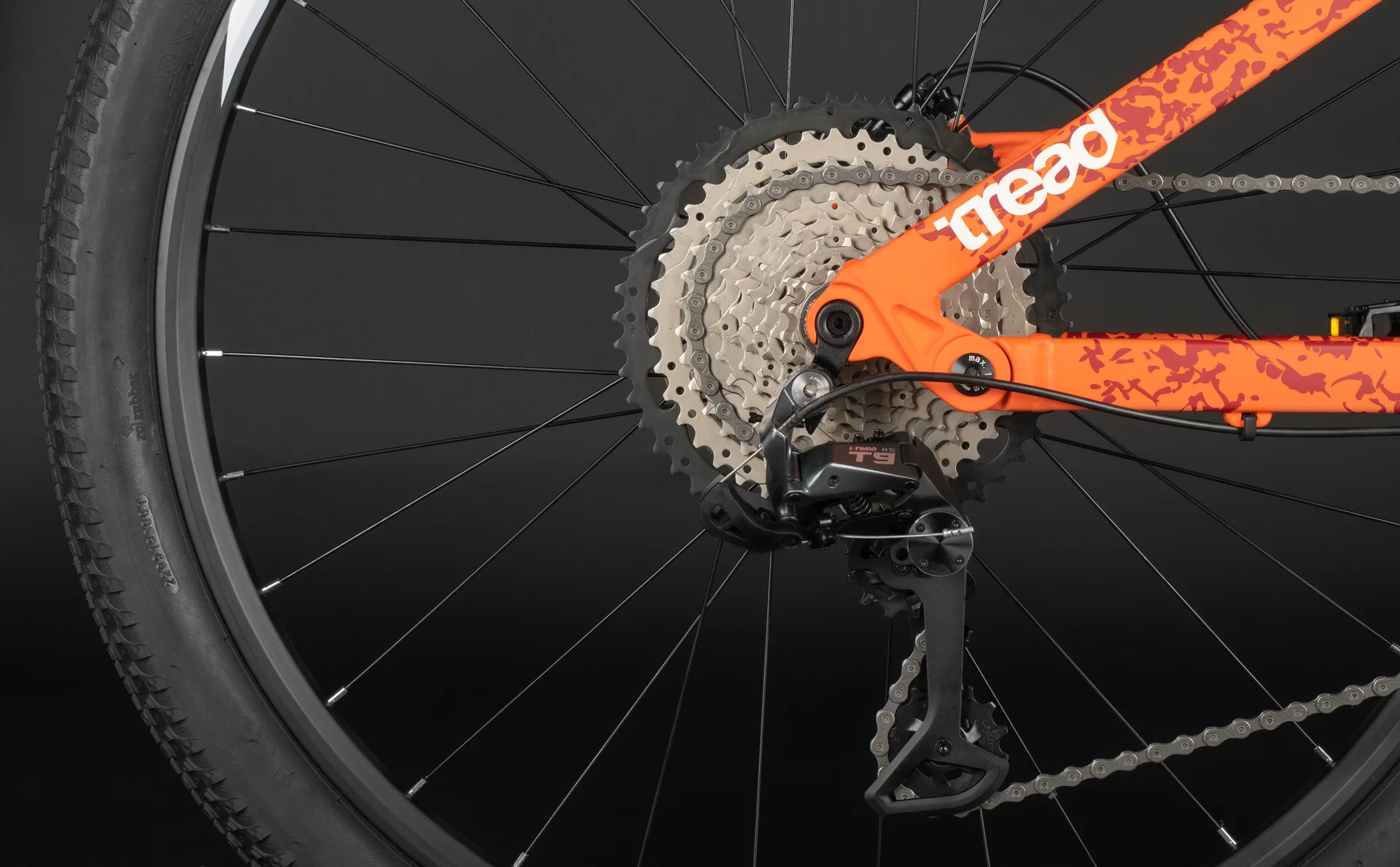 Велосипед HORH TREAD 29" (2025) Orange-White - миниатюра 12