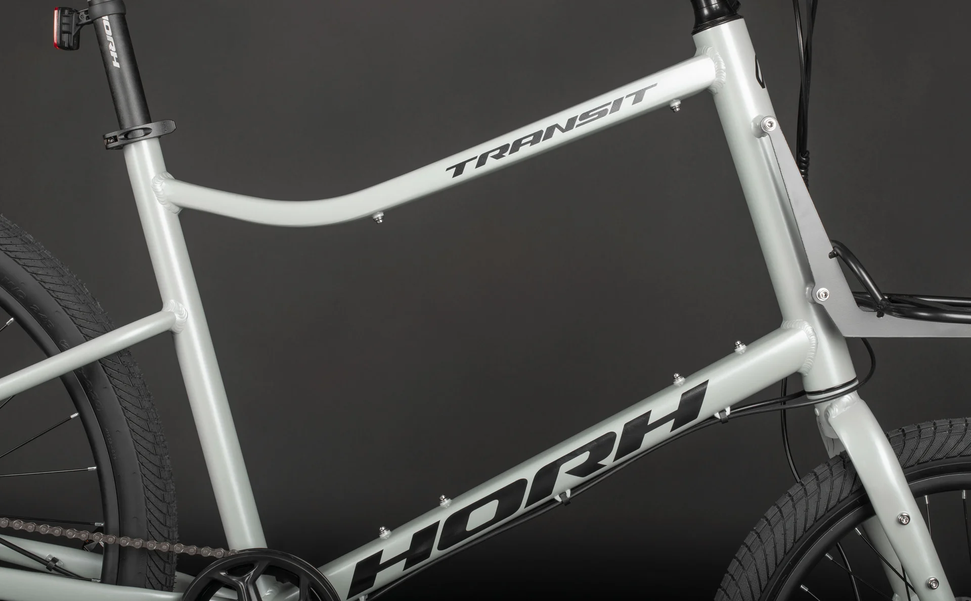 Велосипед HORH TRANSIT 20/27.5" (2025) White-Black - миниатюра 12