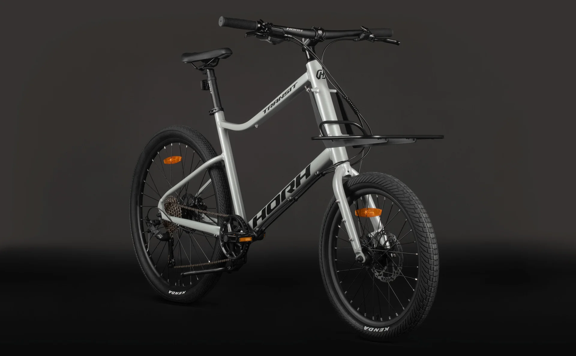 Велосипед HORH TRANSIT 20/27.5" (2025) White-Black - миниатюра 6