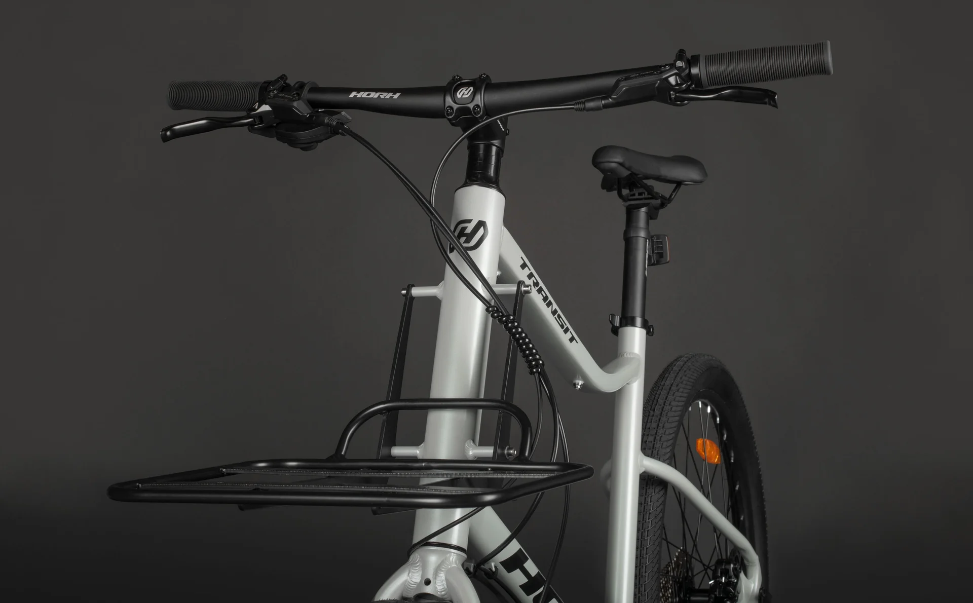 Велосипед HORH TRANSIT 20/27.5" (2025) White-Black - миниатюра 9
