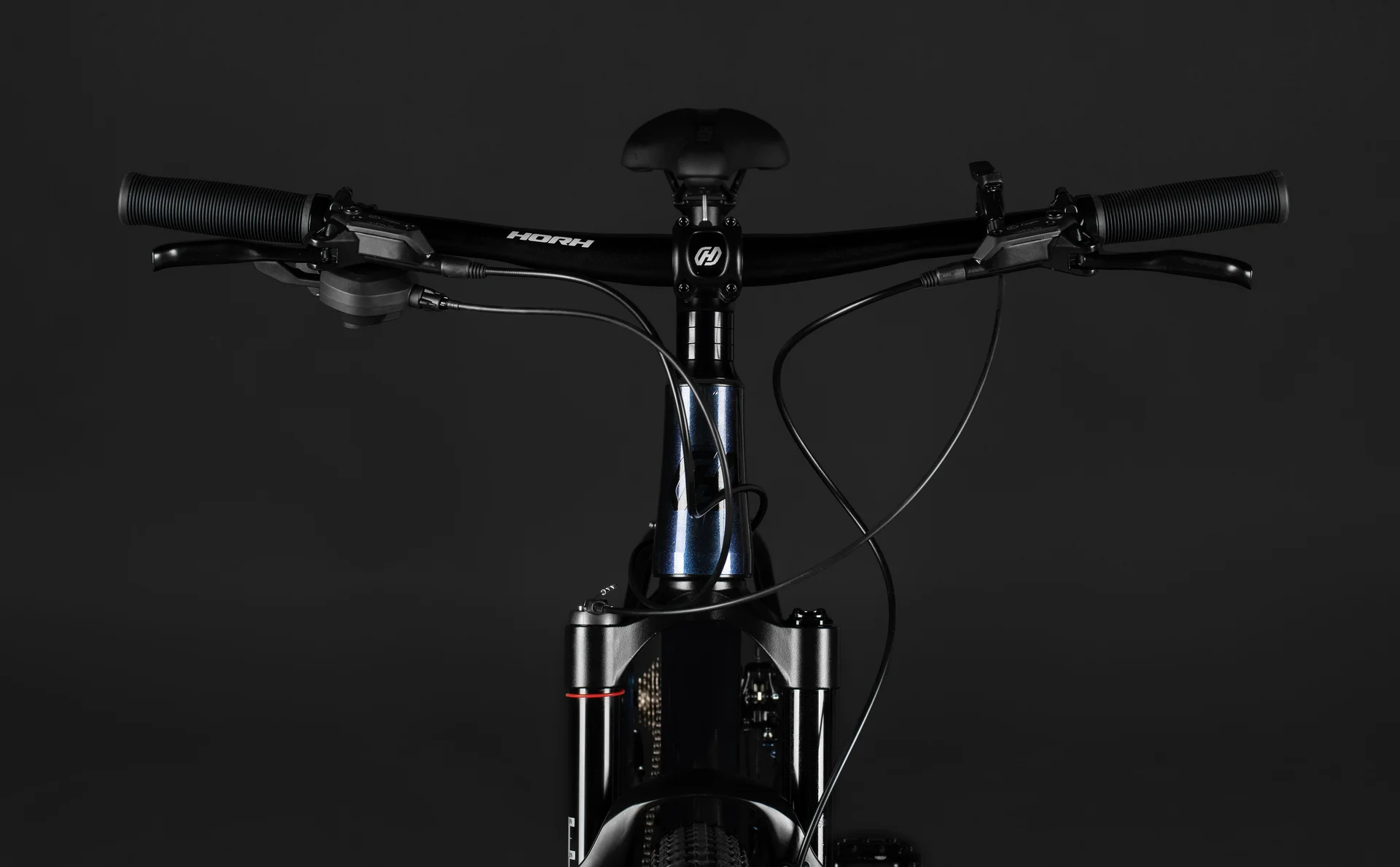 Велосипед HORH BULLET AIR HBHD7.2 27,5" (2025) Blue-Black - миниатюра 8
