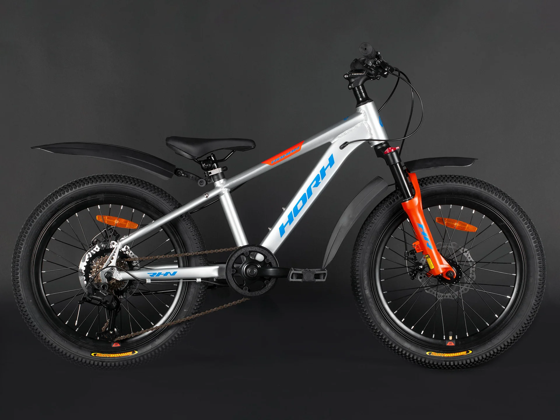 Велосипед HORH ROHAN RMD 2.0 20" (2025) Grey-Blue-Orange - миниатюра 5