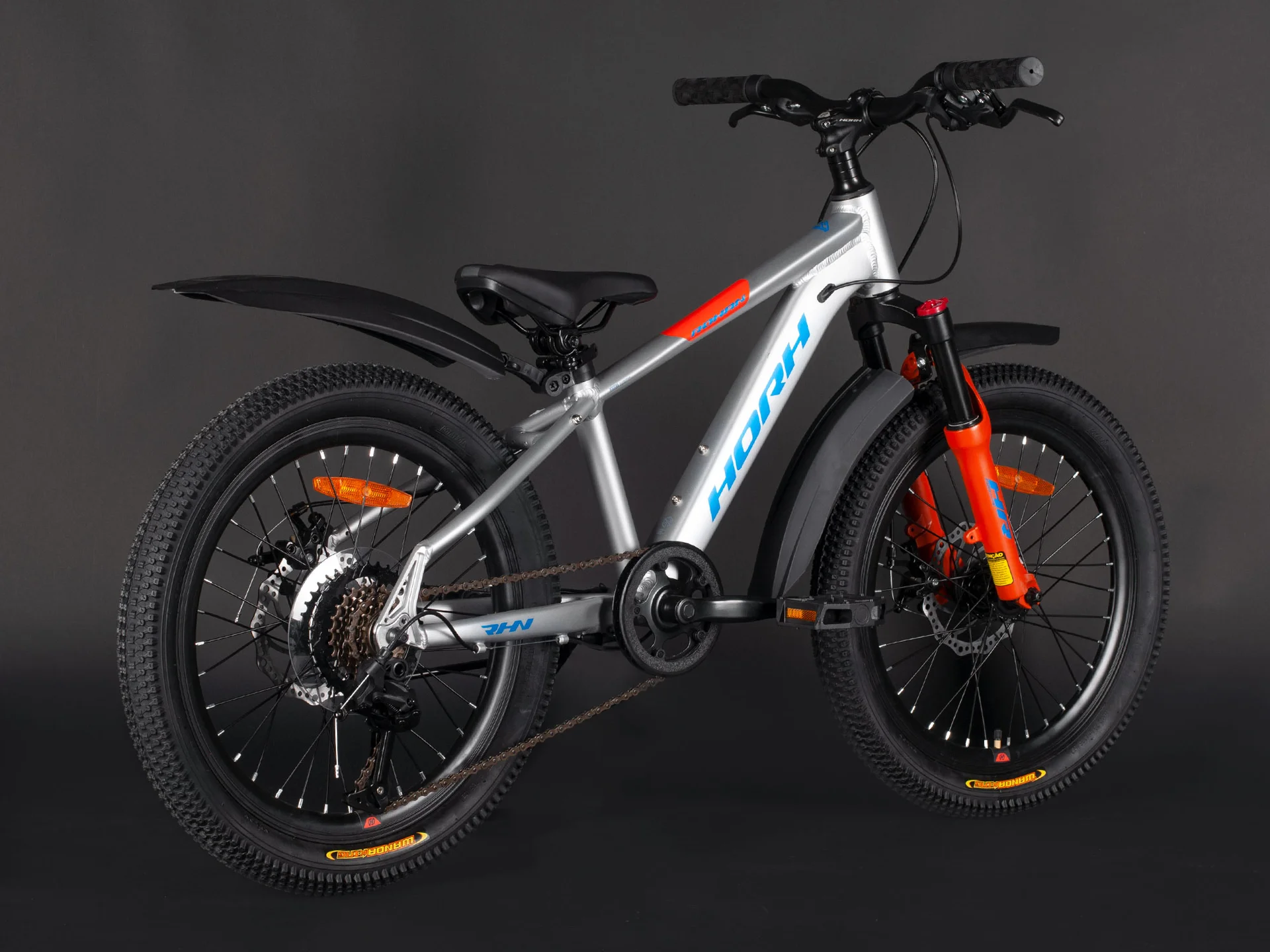 Велосипед HORH ROHAN RMD 2.0 20" (2025) Grey-Blue-Orange - миниатюра 7