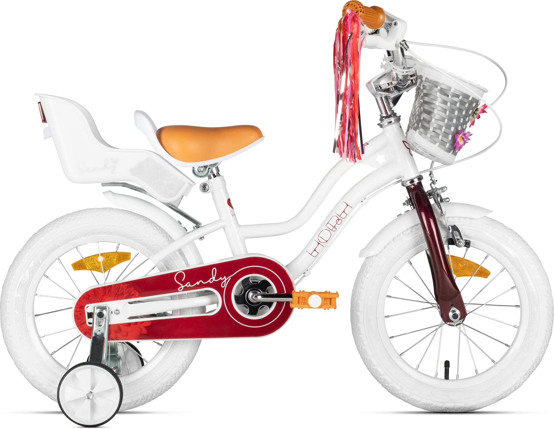 Велосипед HORH SANDY 14 (2026) White-Red - изображение 1