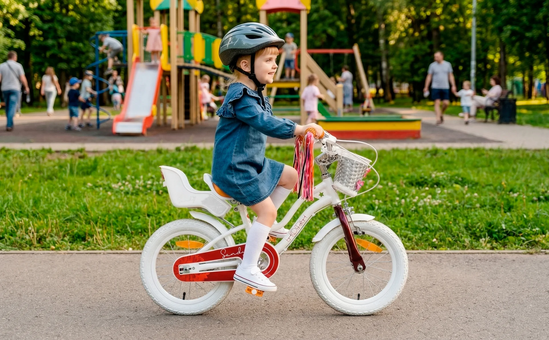 Велосипед HORH SANDY 14 (2026) White-Red - миниатюра 2